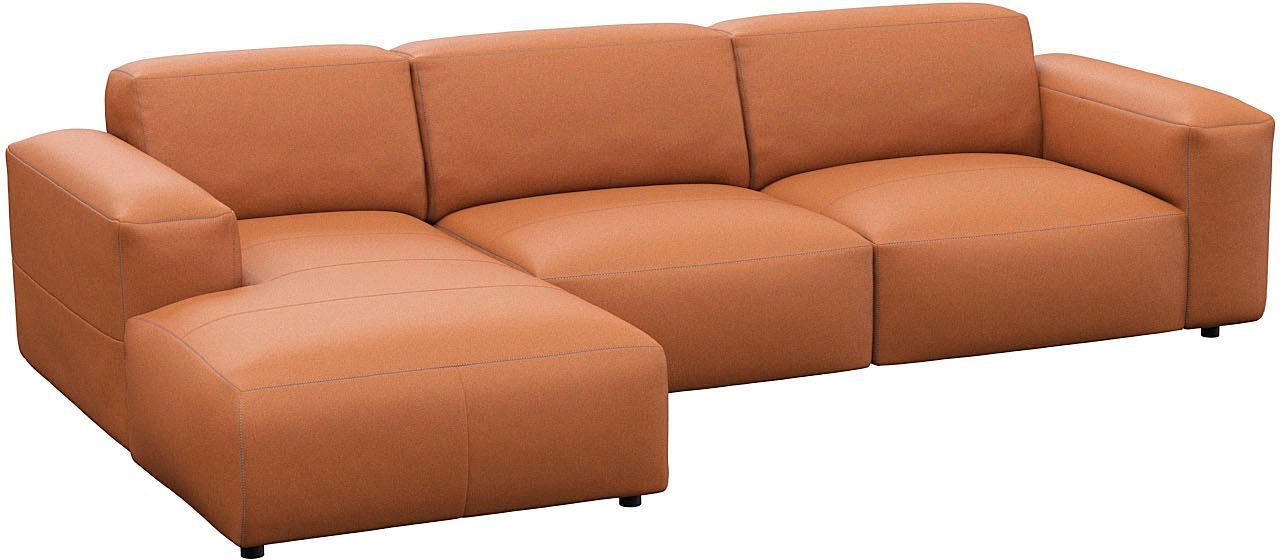 FLEXLUX Hoekbank Lucera comfortabel en comfortabel door hoogwaardige zitconstructie, L-vorm