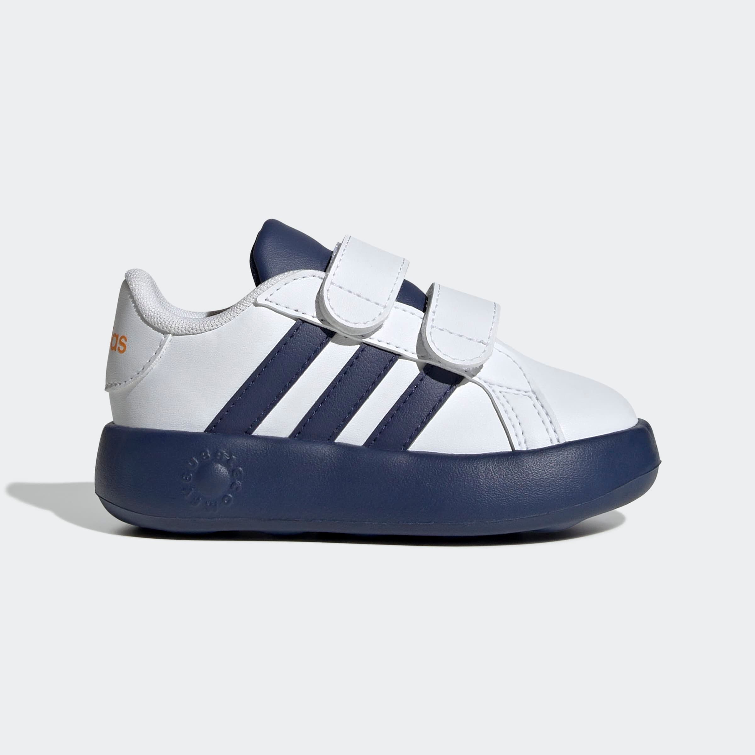 adidas Sportswear Klittenbandschoenen GRAND COURT 2.0 KIDS Design geïnspireerd op de adidas Superstar, voor kinderen