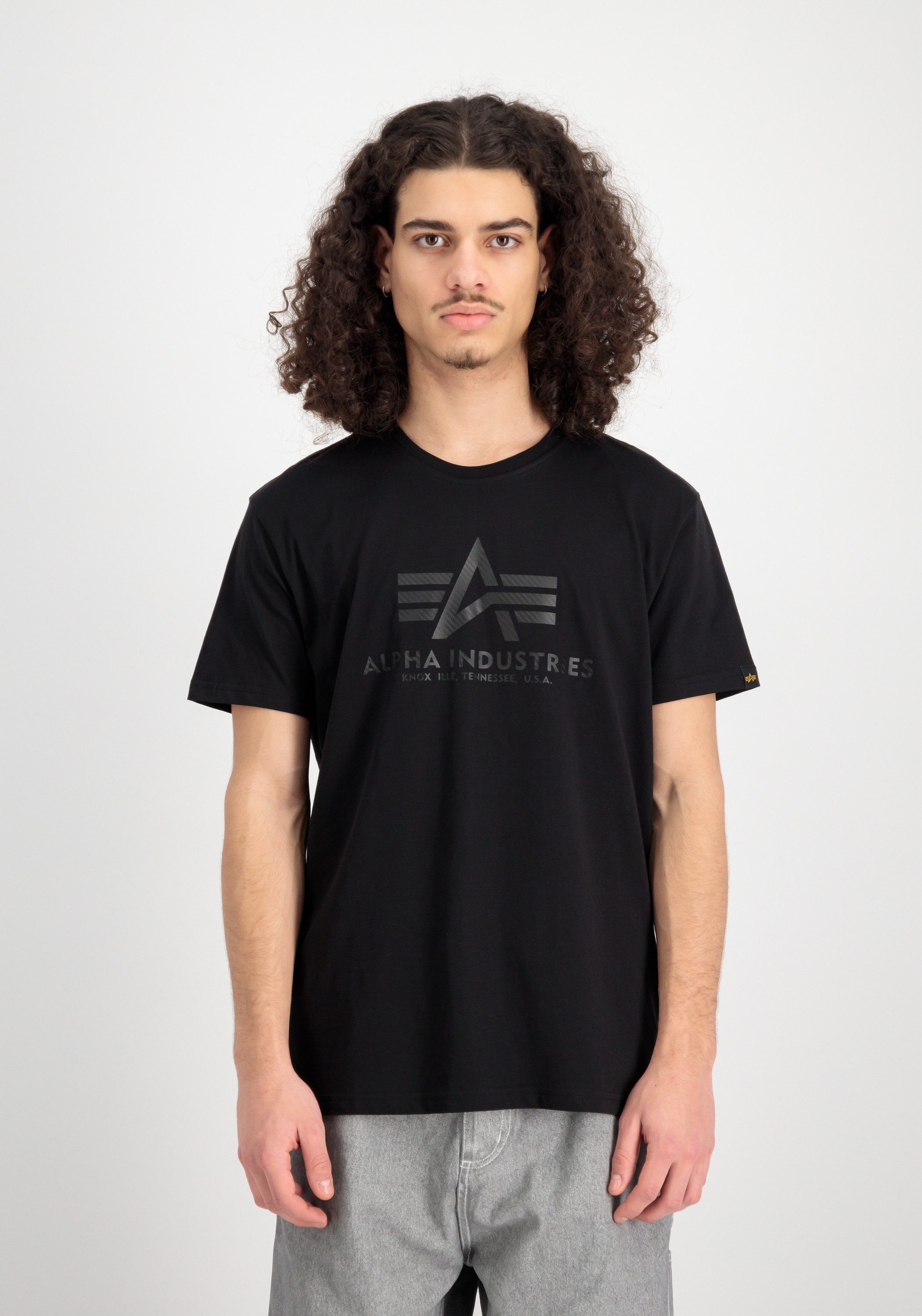 Alpha Industries T-shirt ALPHA INDUSTRIES Men - T-Shirts Basic T Carbon