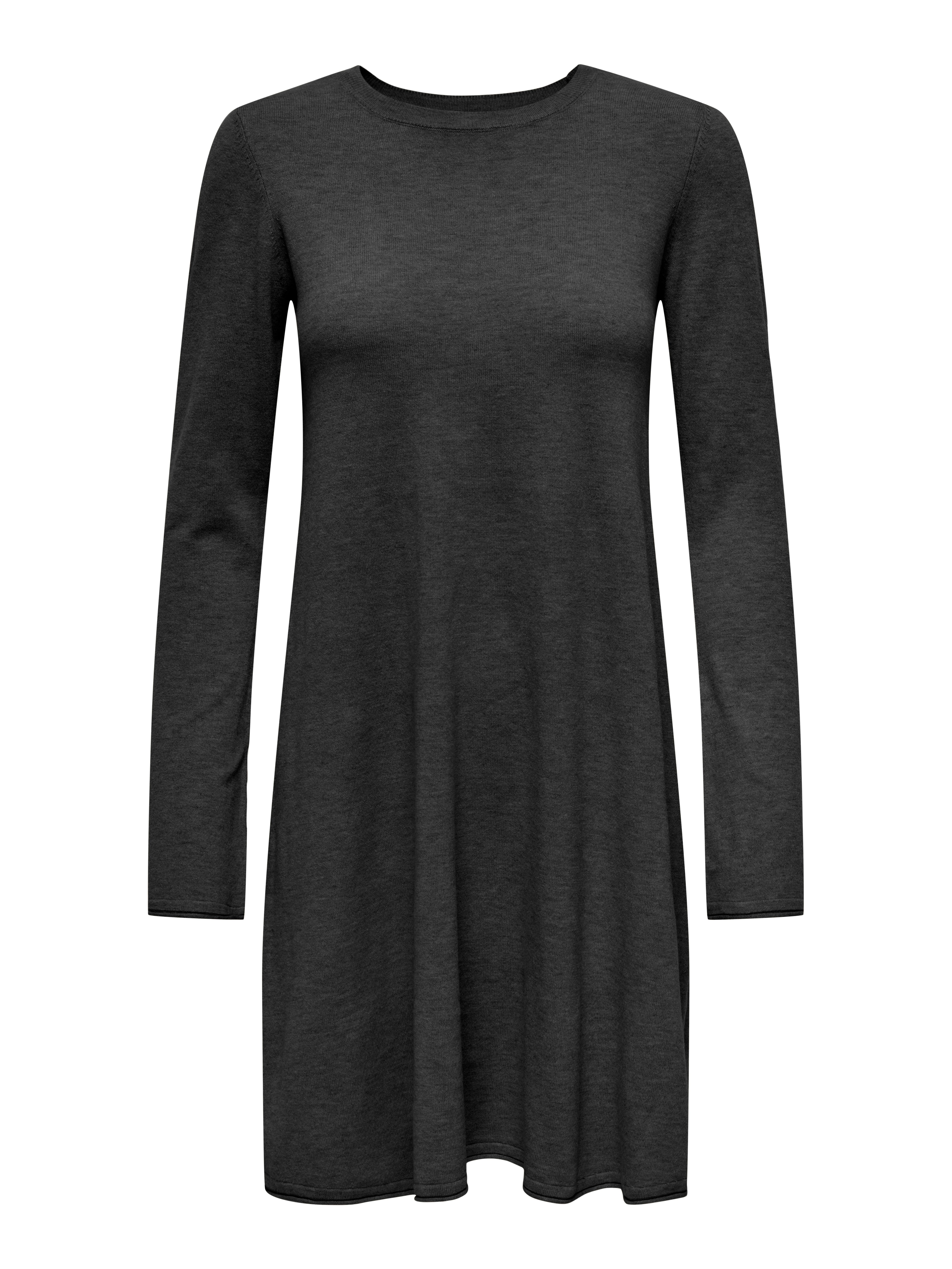 Only Midi-jurk ONLAMALIO LIFE LS ONECK DRESS KNT