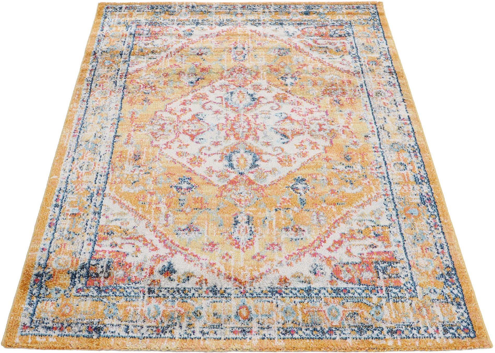 carpetfine Vloerkleed Sadaf Vintage-look, woonkamer