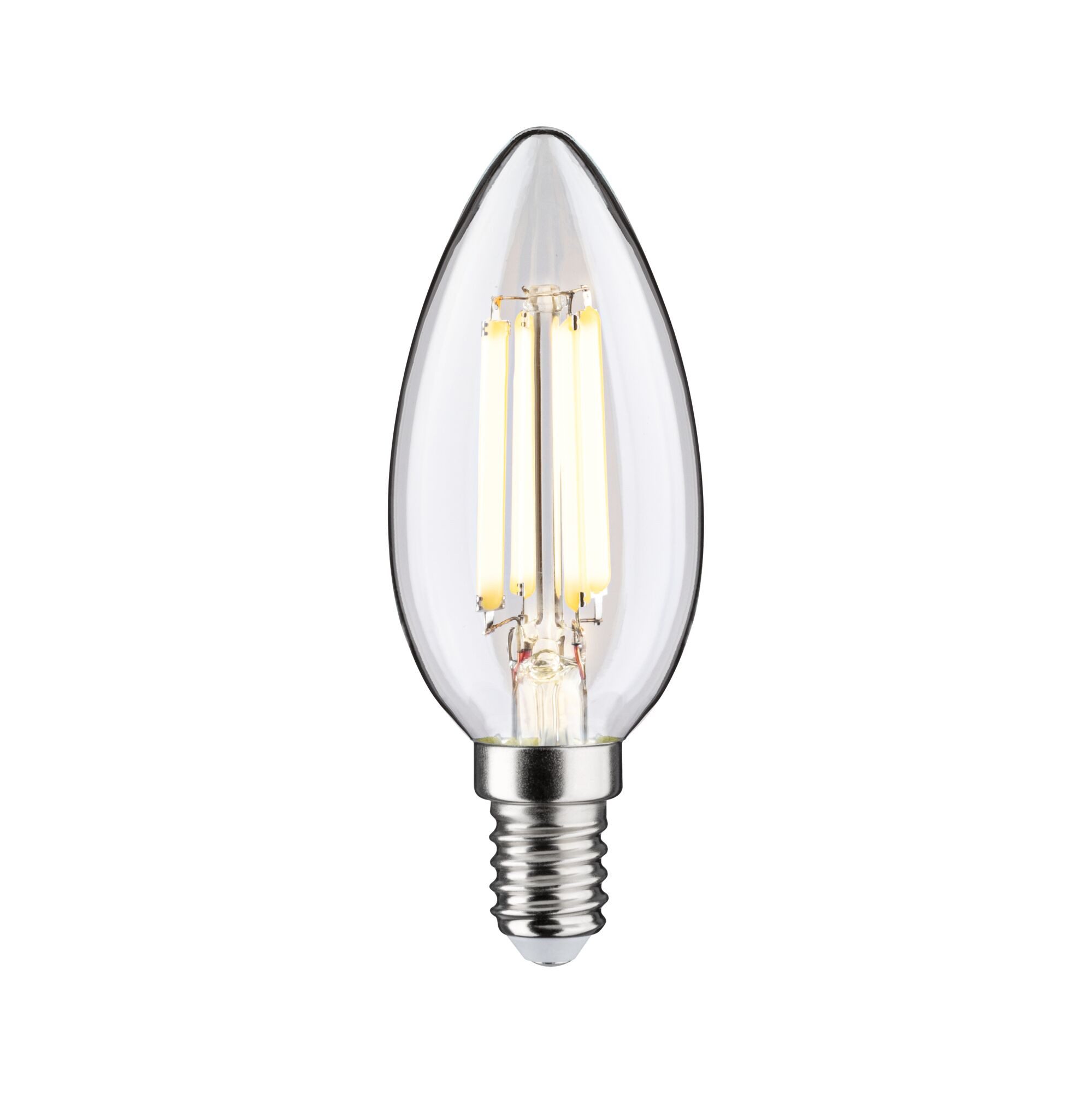 Paulmann Led-verlichting Eco-Line filament 230V LED kaars E14 1-set 525lm 2,5W 3000K helder (1 stuk)