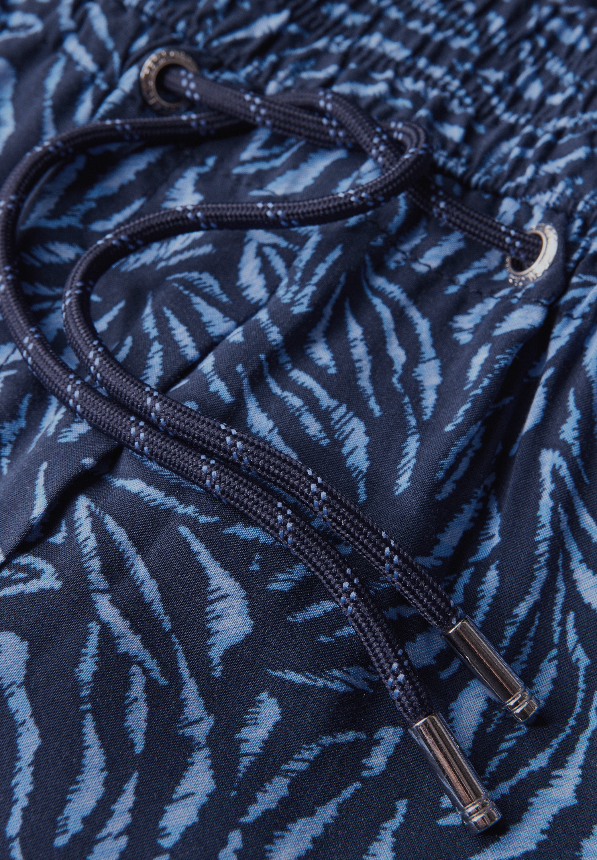 Cecil Stoffen broek Stijl Chelsea met motief en met trekkoord