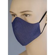love nature mond-neusmasker voor volwassenen blauw