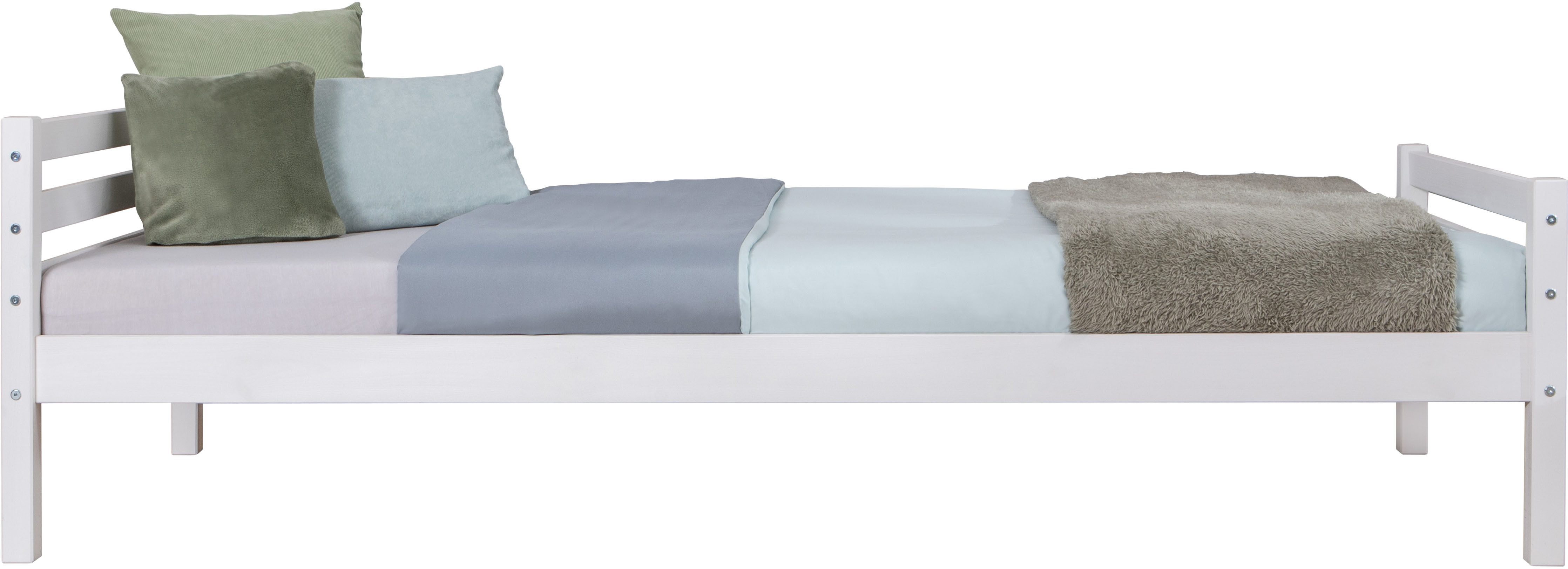 Ticaa Kinderbed Nadine Futonbed in diverse breedten, grenen, met rolbodem