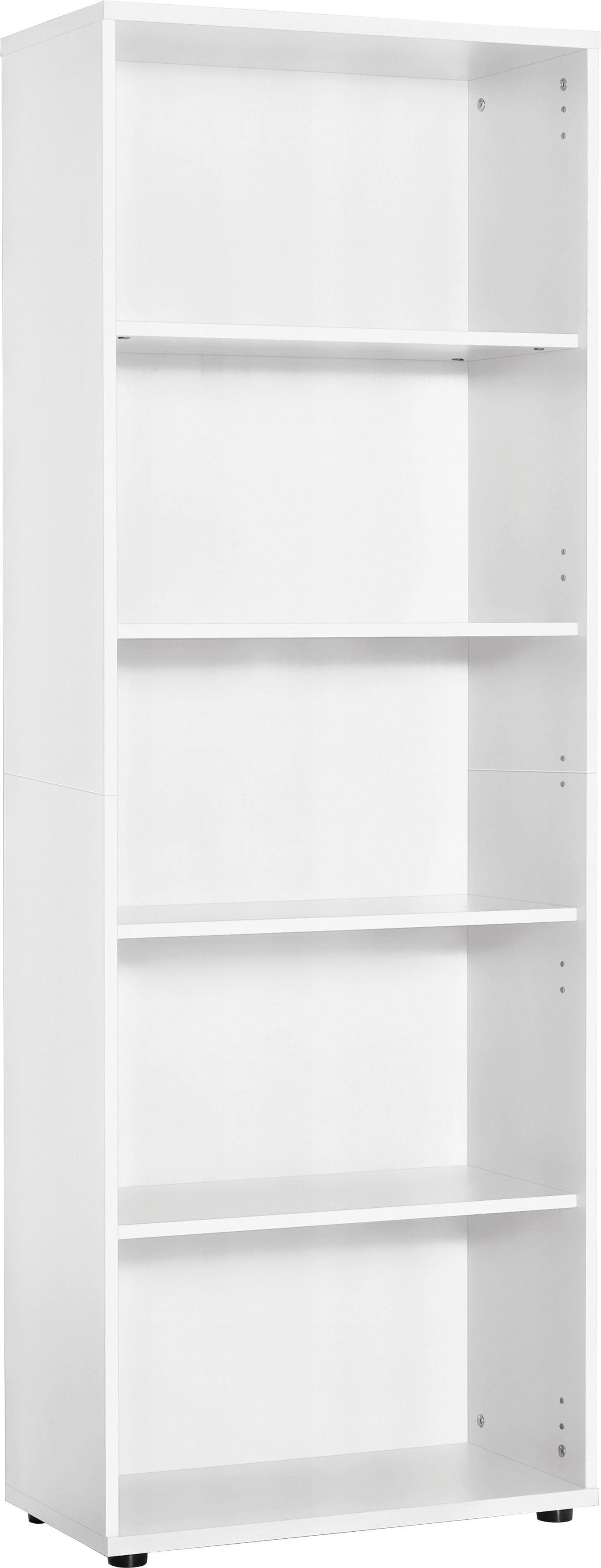 Schildmeyer Ordnerrek Serie 200 boekenkasten maat 65,1x34,5x182,4 cm wit
