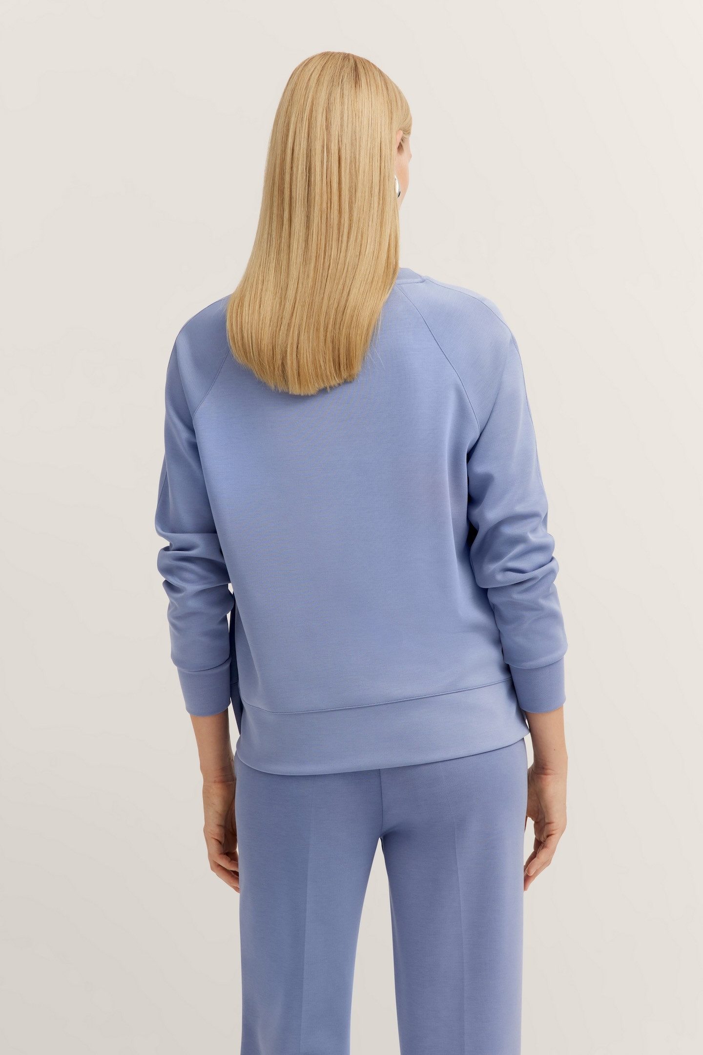 Bugatti Sweatshirt met ritssluitingen opzij