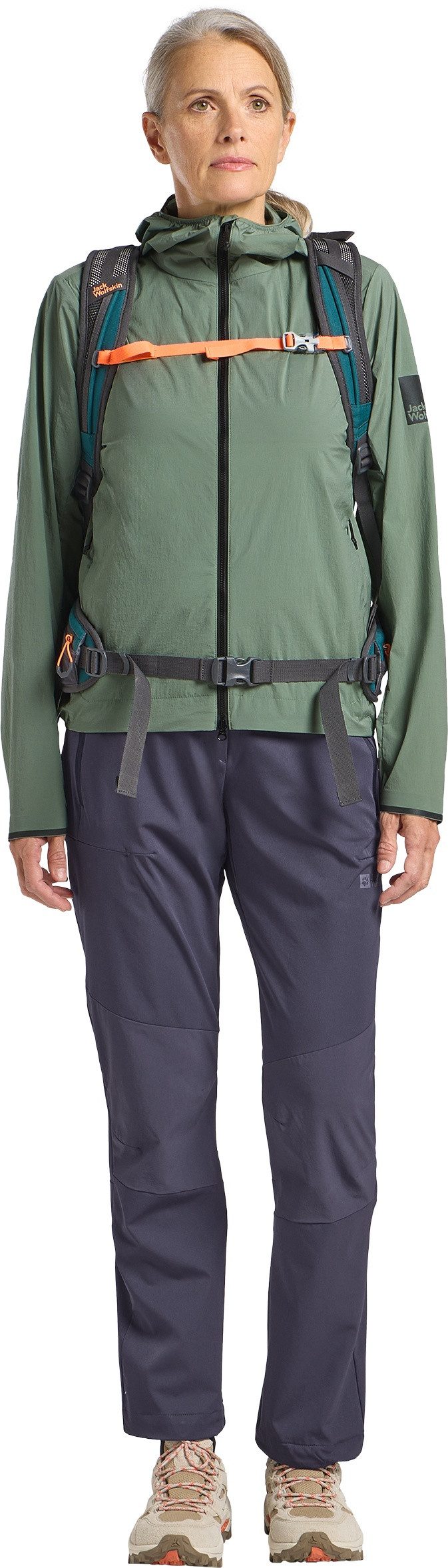 Jack Wolfskin Fietsjack BIKE COMMUTE WIND JKT W
