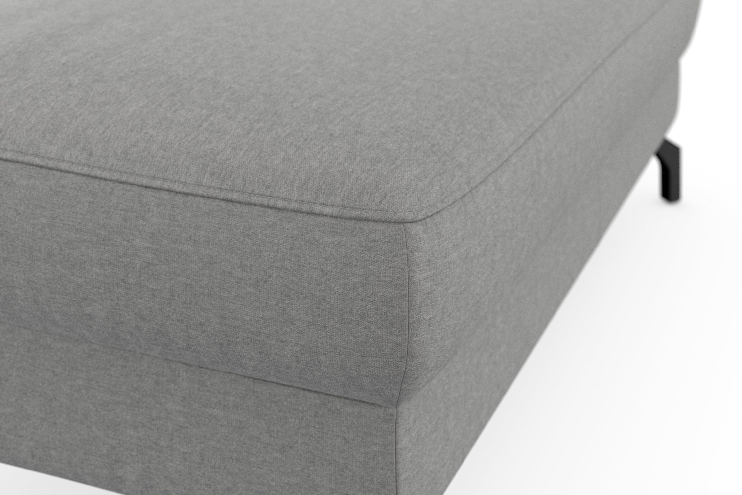 sit&more Hockerbank Cinturo met binnenvering, zithoogte 45 cm