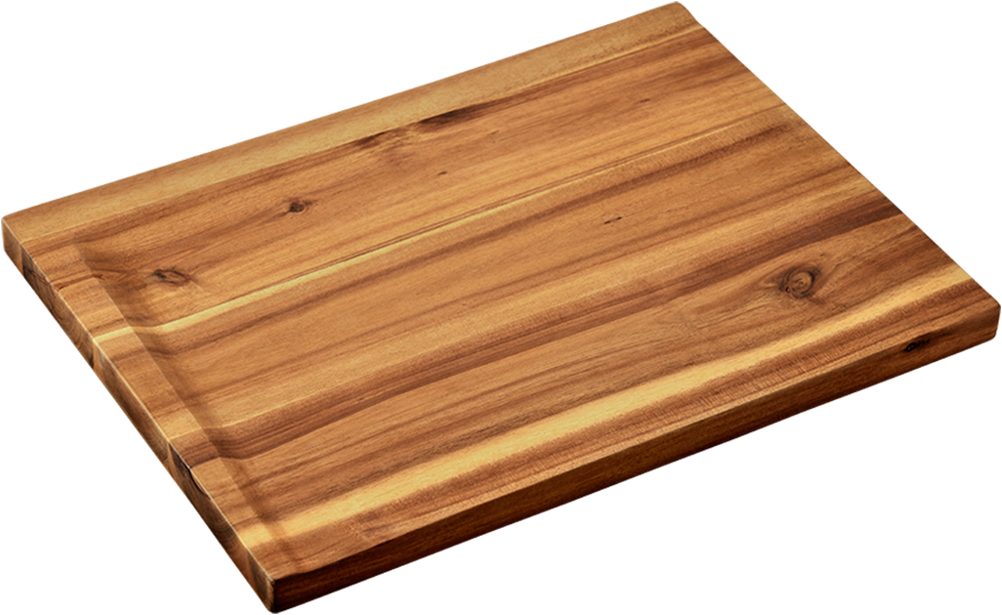 KESPER for kitchen & home Snijplank 28 x 38 cm, acacia, FSC (1 stuk) snijplanken bruin