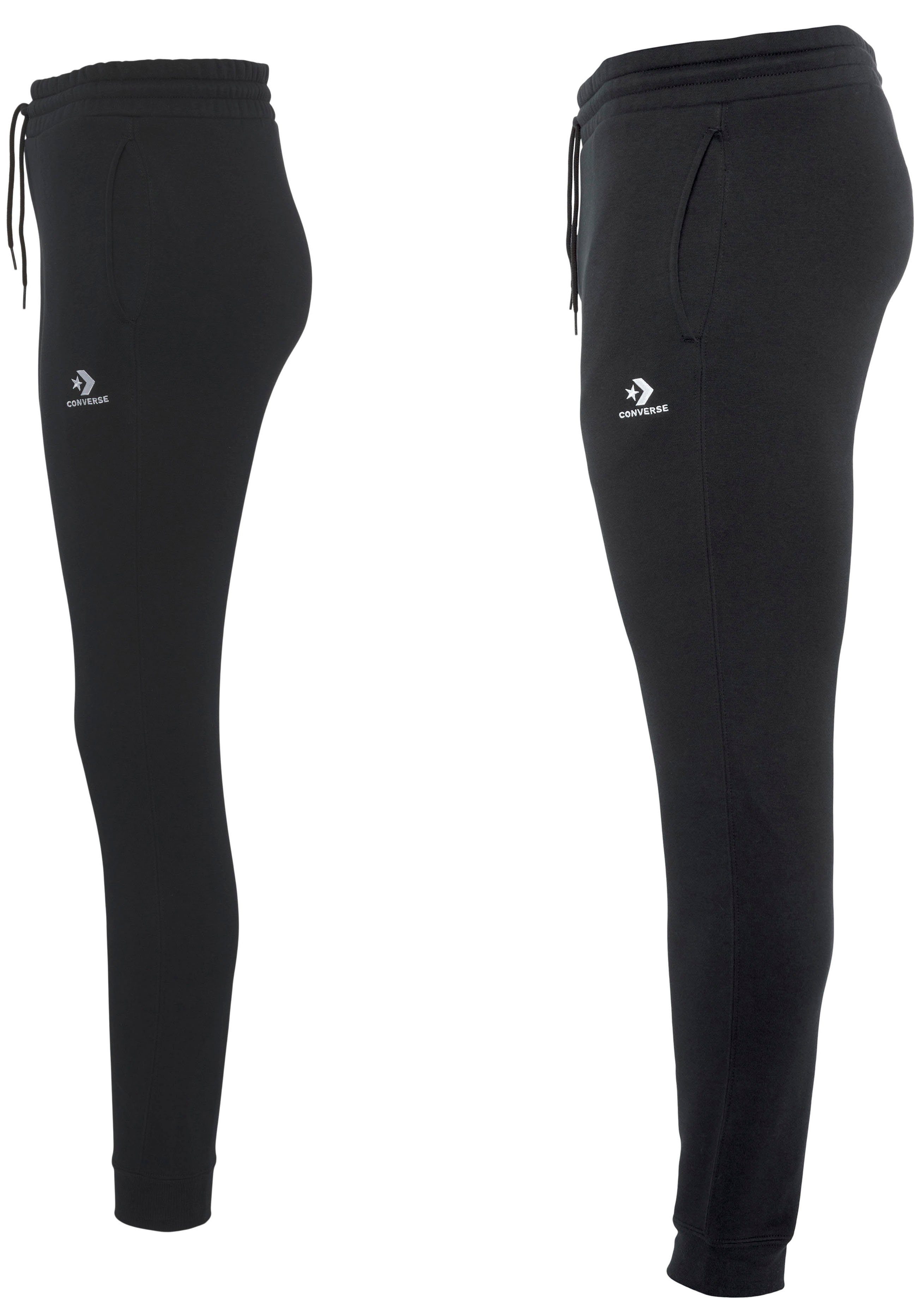 Converse Joggingbroek GO-TO EMBROIDERED STAR CHEVRON BRUSHED BACK FLEECE SWEATPANT (1-delig)