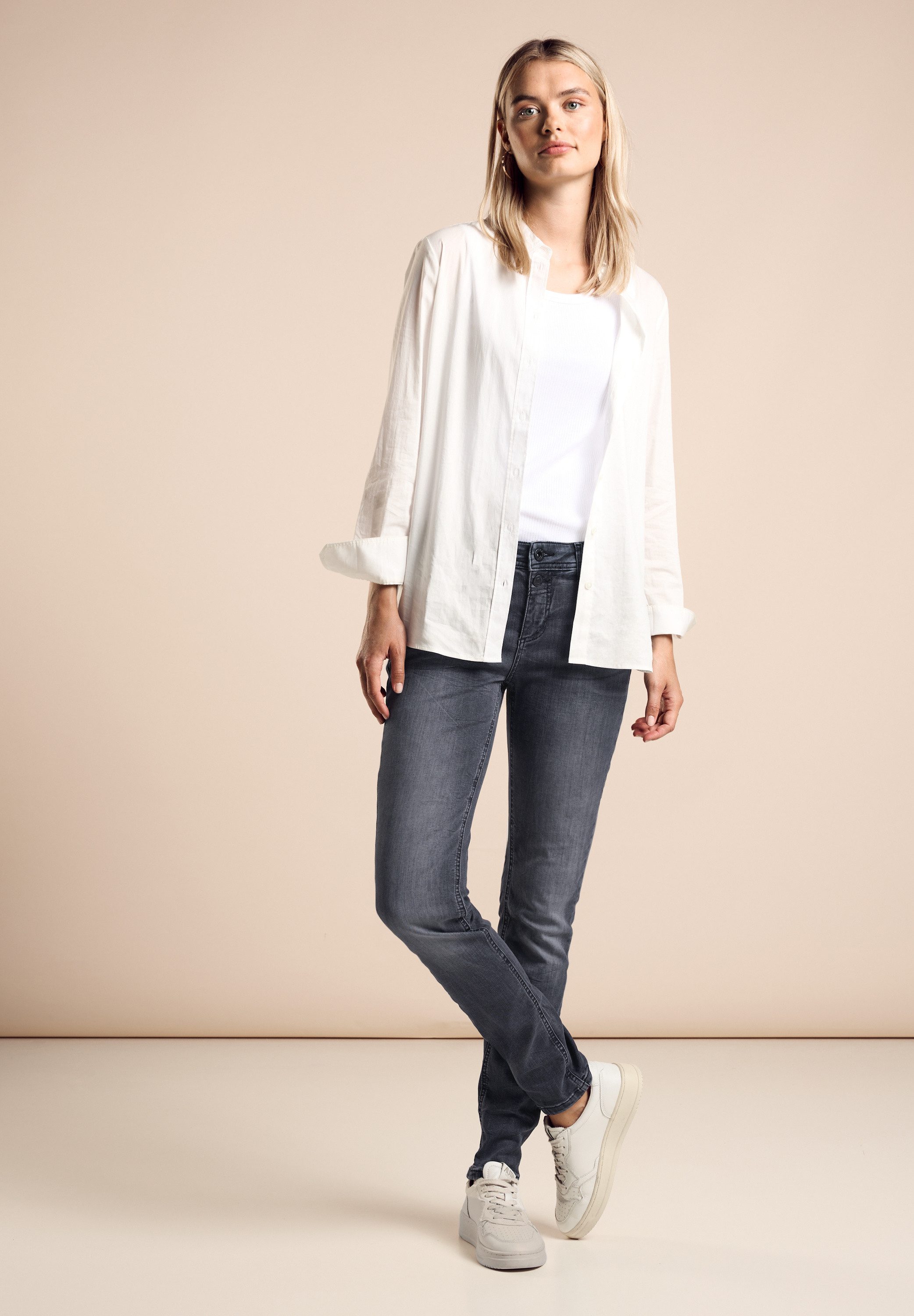 STREET ONE Slim fit jeans Style Jane met stretch