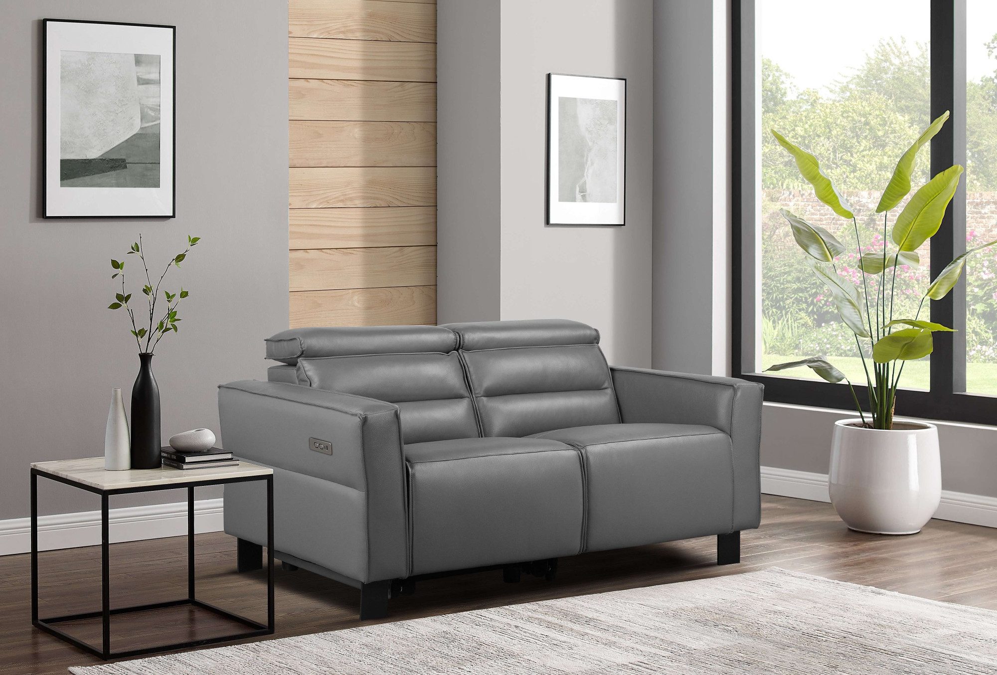 Places of Style 2-zitsbank Carpari, 162 cm, met handmatige of elektrische relaxfunctie