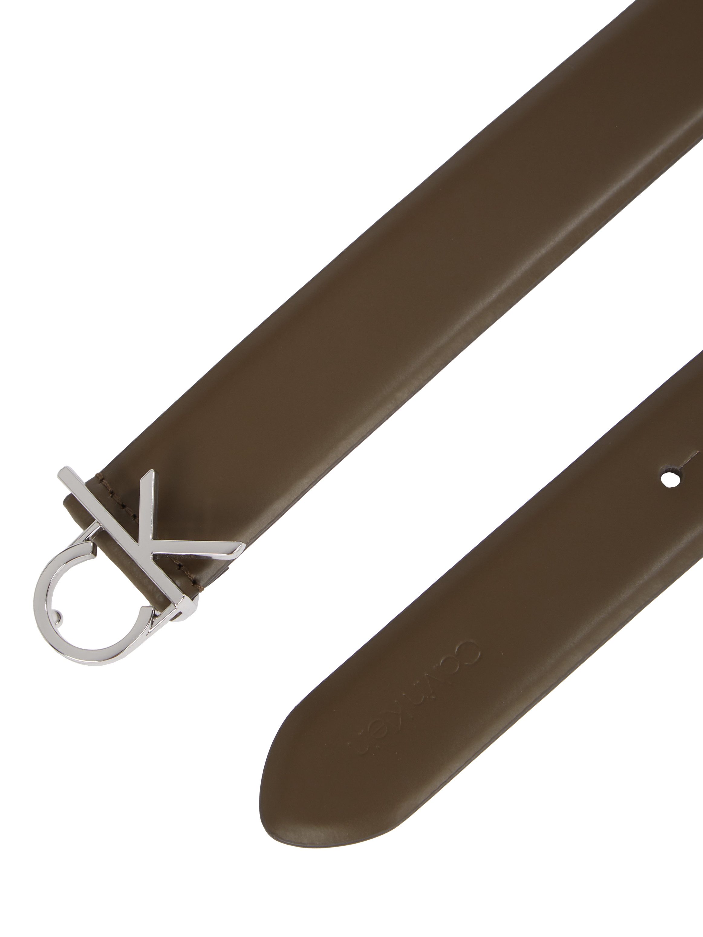 Calvin Klein Leren riem CK BUCKLE BELT 3.0_SMOOTH