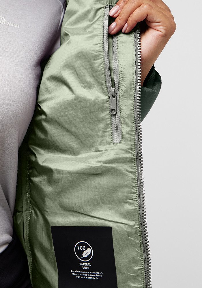 Jack Wolfskin Donsjack NEBELHORN DOWN HOODY W