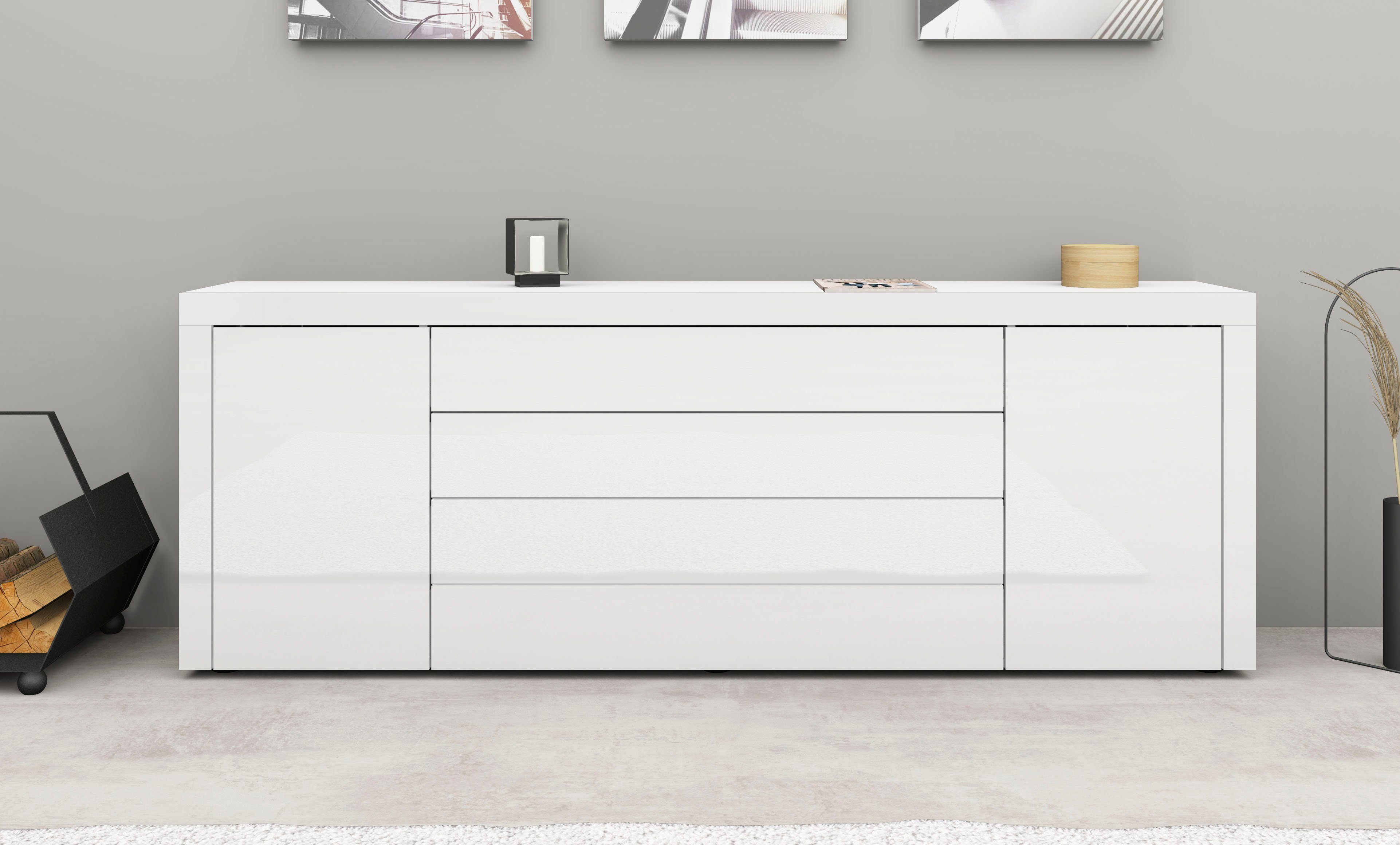 borchardt Möbel Dressoir Breedte 200 cm