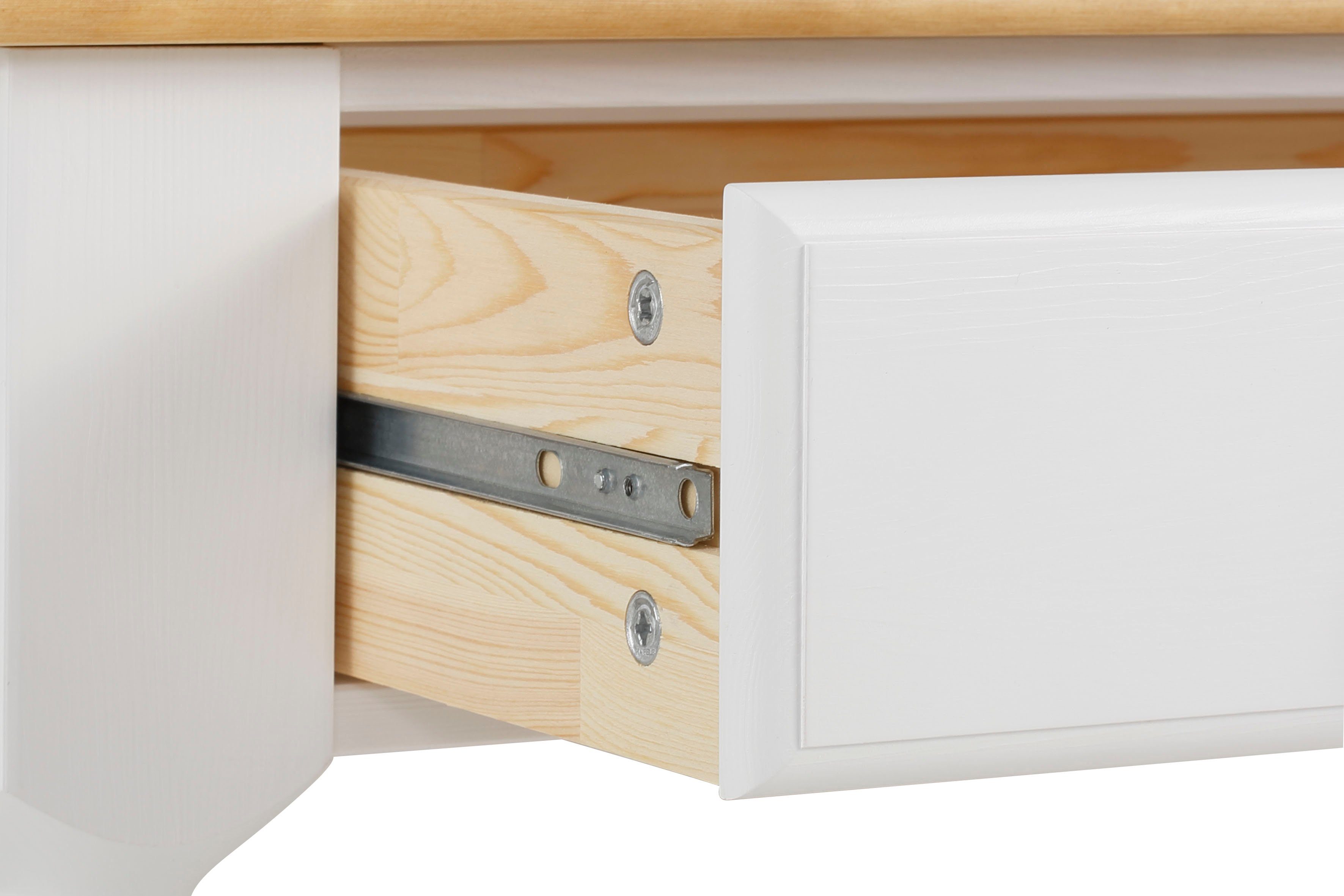 Home affaire Salontafel Sulm met een lade en een plank