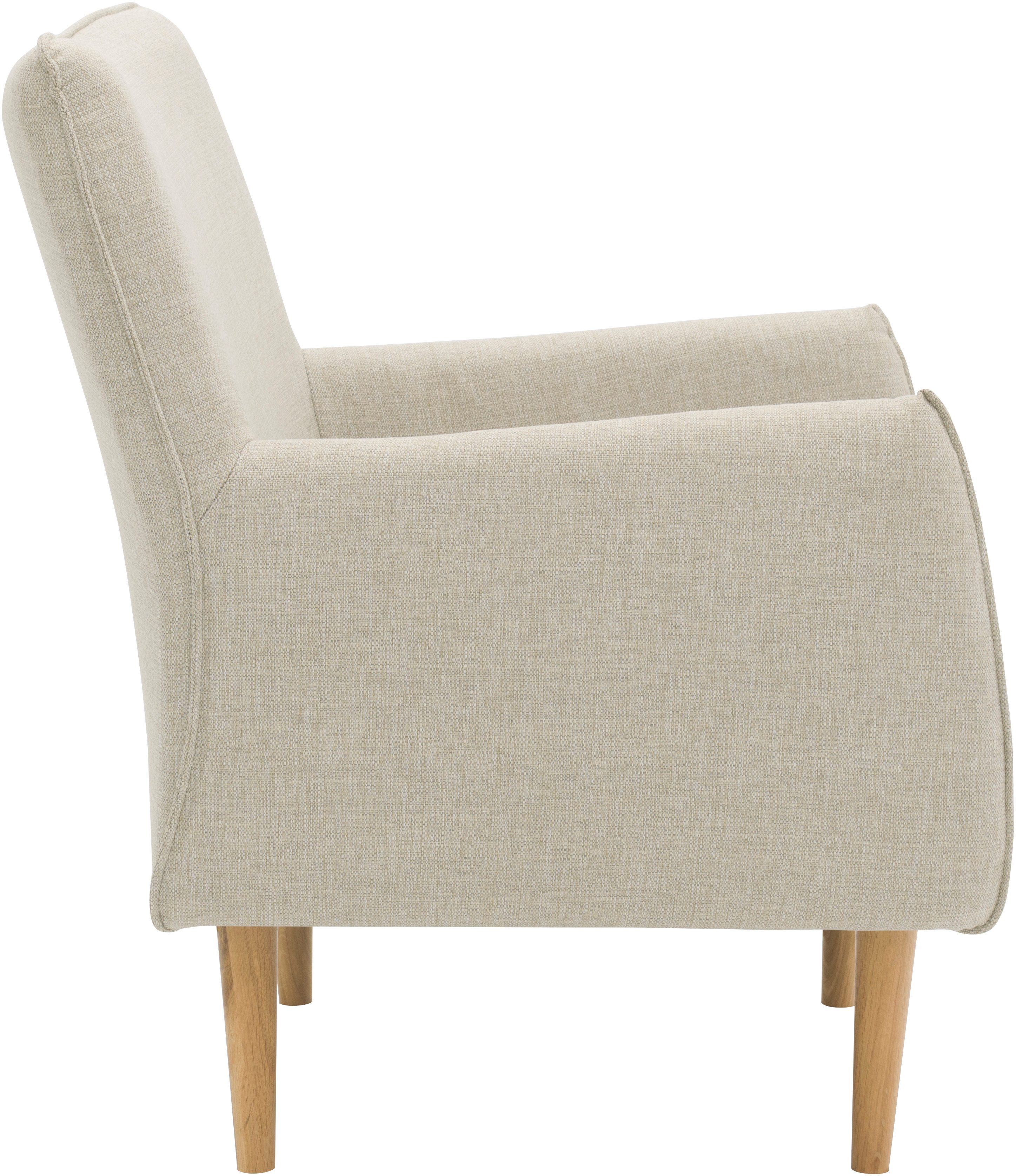DOMO collection Fauteuil Sonce, individueel uitbreidbaar Polstertstoel voor terras, tuin en balkon, speciaal voor buiten