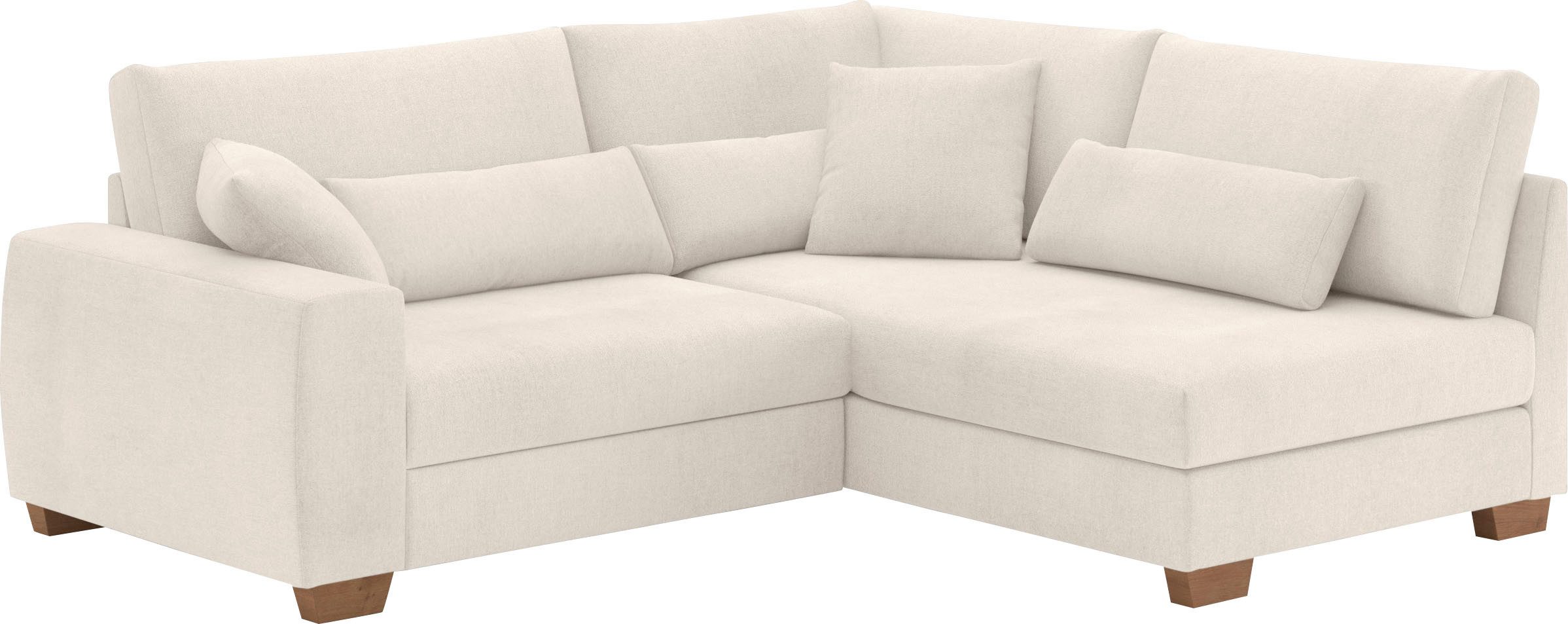 Mr. Couch Hoekbank Helena L-vorm Met pocketvering, optioneel met slaapfunctie en pocketvering