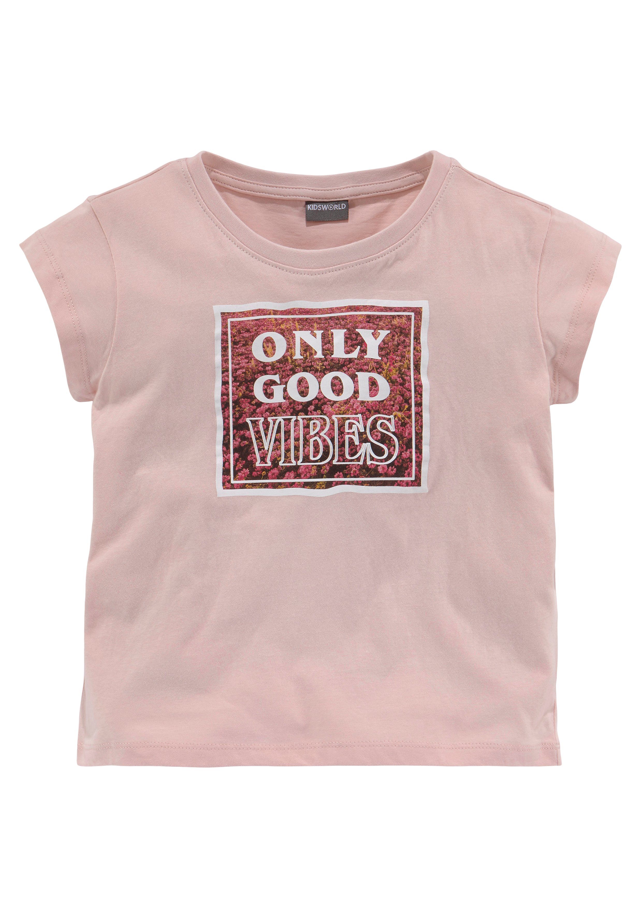 KIDSWORLD T-shirt ONLY GOOD VIBES