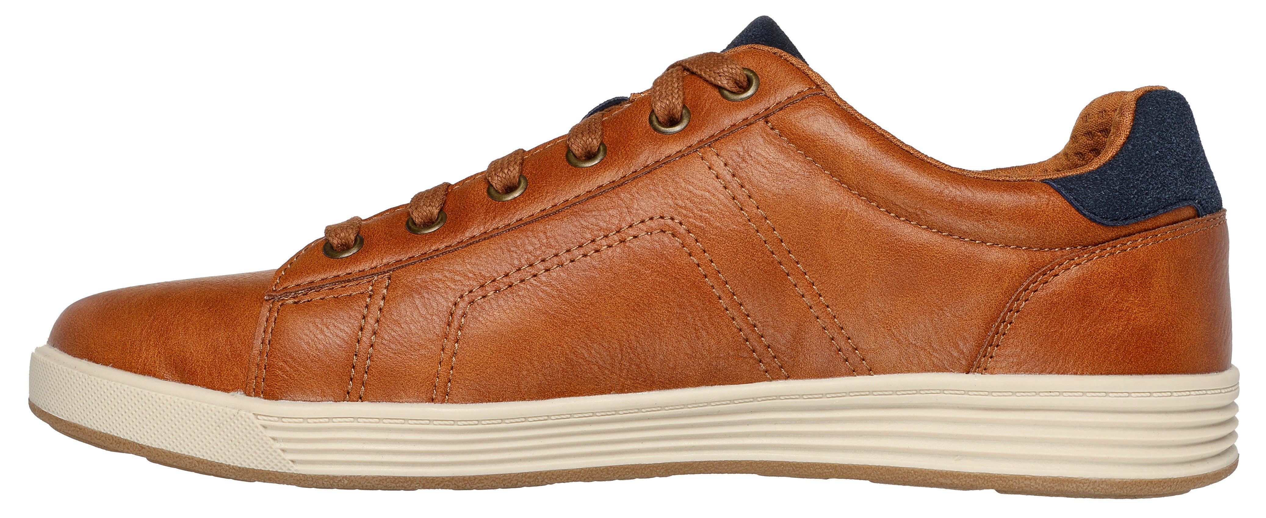 Skechers Sneakers CAVELL , vrijetijdsschoen, slipper, veterschoen met air-cooled memory foam