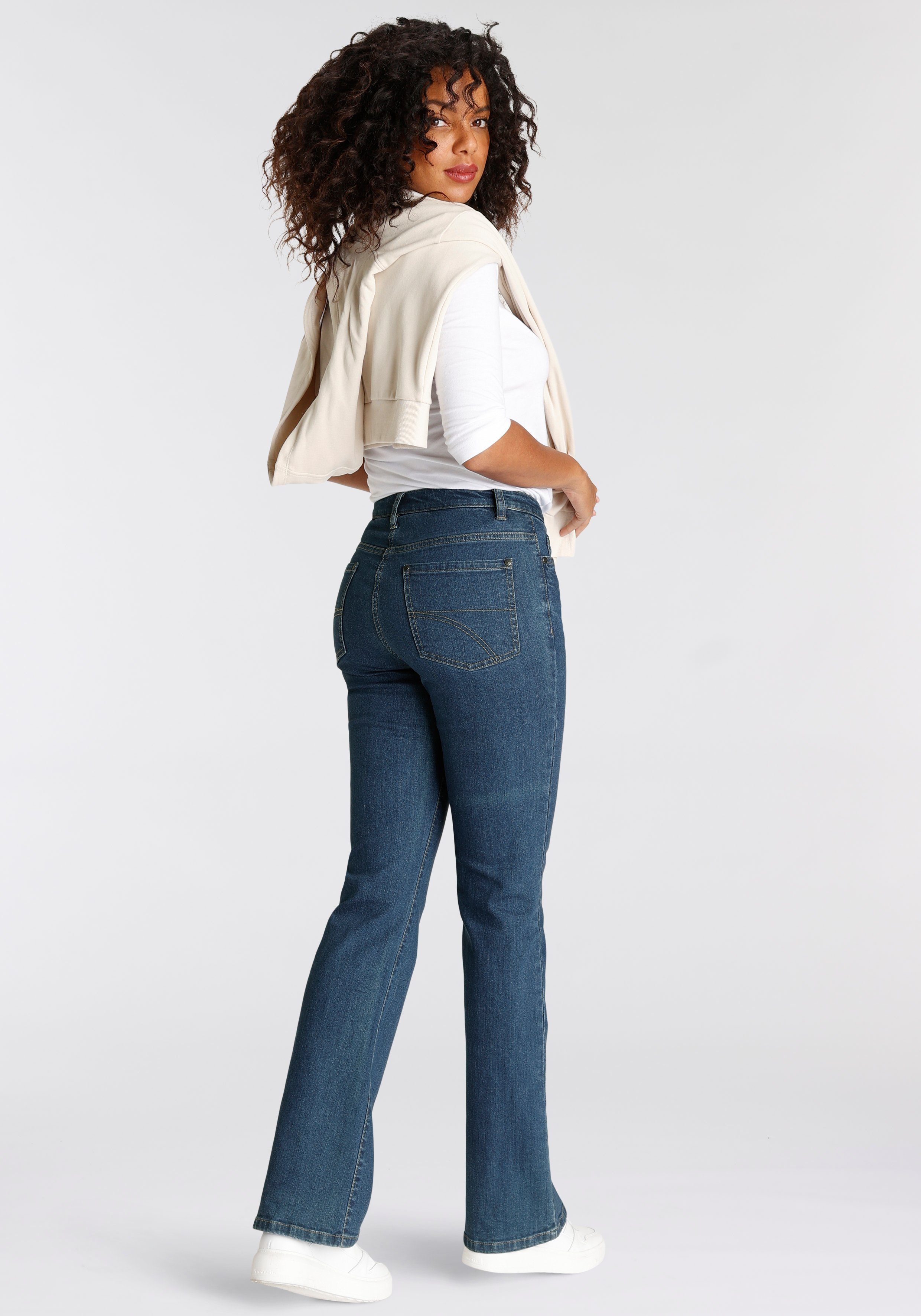 Arizona Bootcut jeans hoge taillehoogte