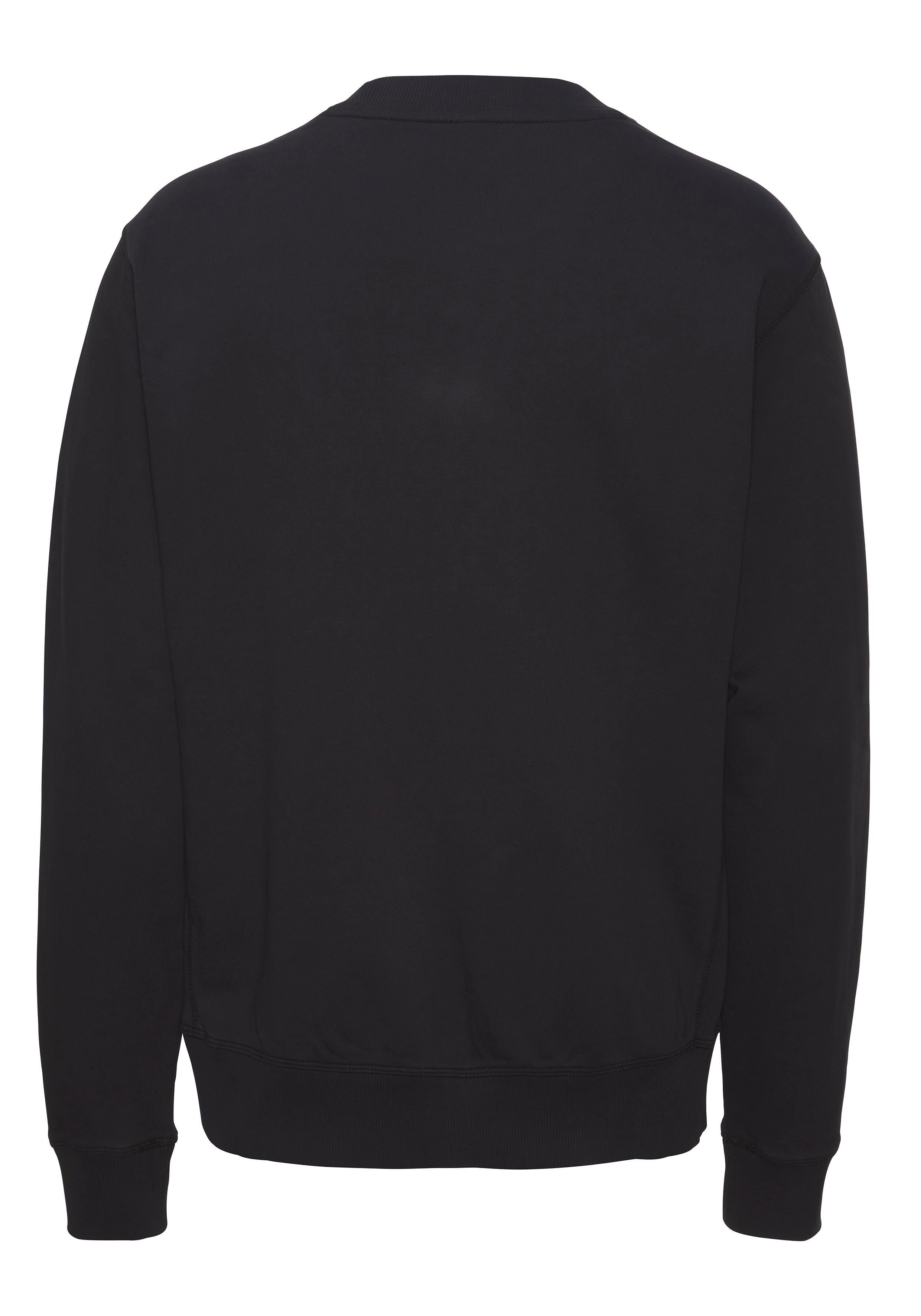 Boss Orange Sweater Wefade met zijrib-inzetten (1-delig)