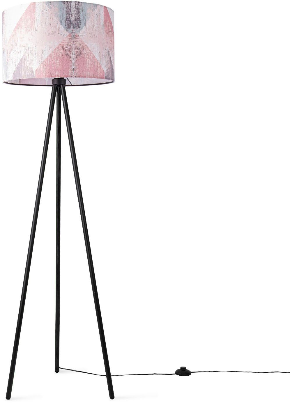 Paco Home Staande lamp Trina Mero Vloerlamp woonkamer slaapkamer E27 helder pastel vintage