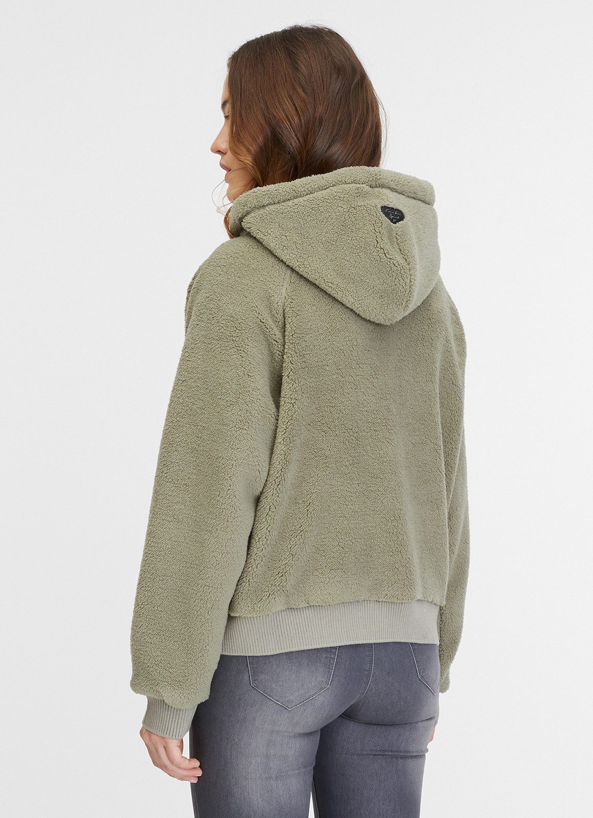 Ragwear Sweatvest TALIANA van zacht teddypluche