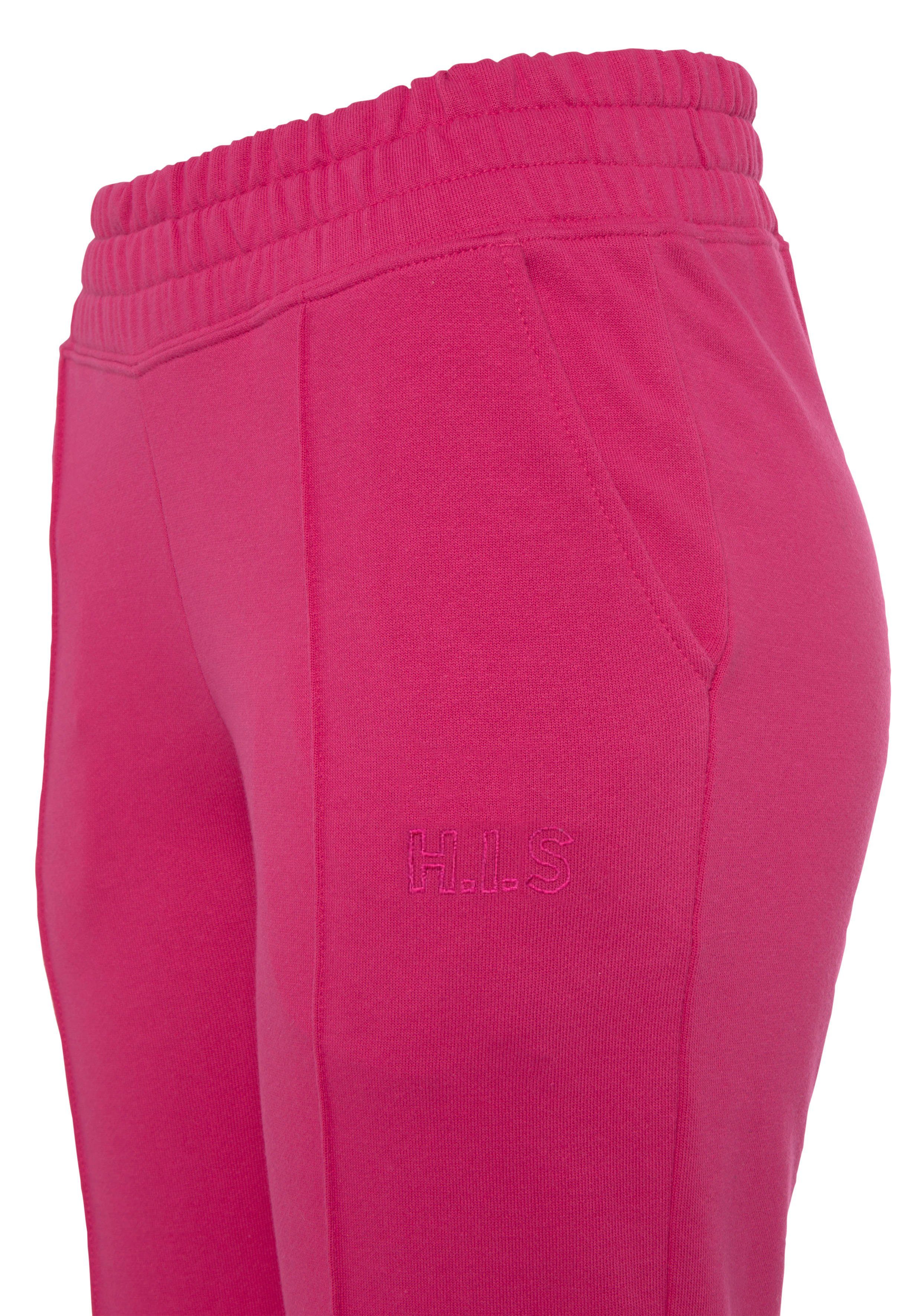 H.I.S Relaxbroek met piping voor, loungepak