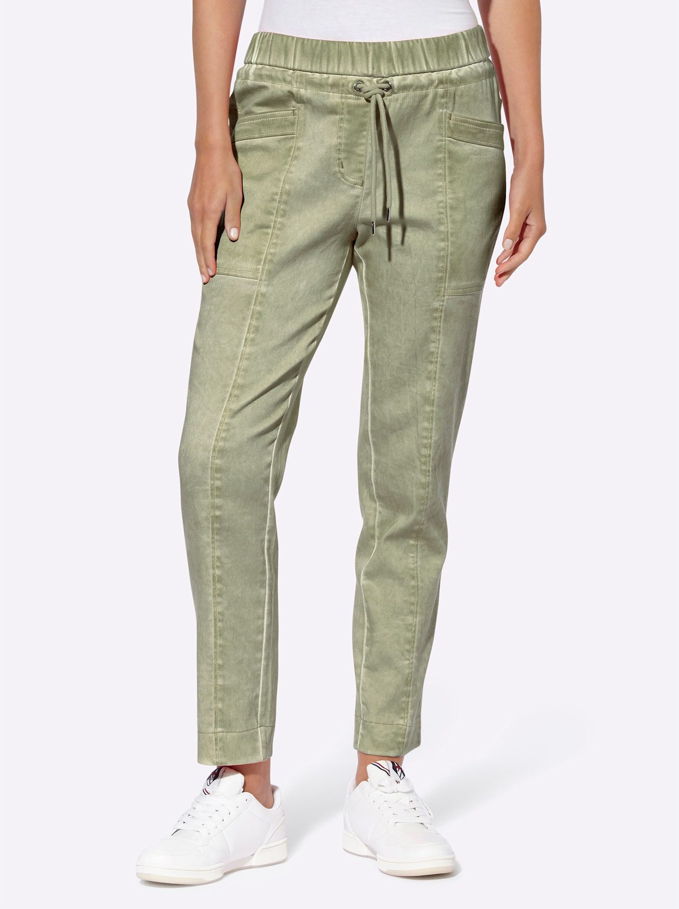 heine Geweven broek