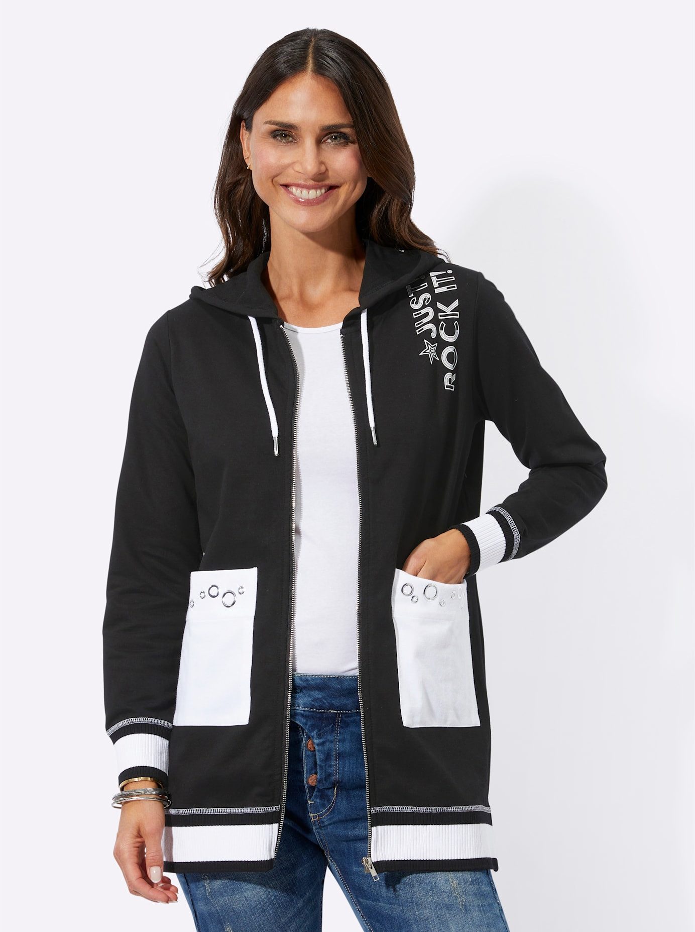 Classic Inspirationen Shirtjasje Sweatvest (1-delig)