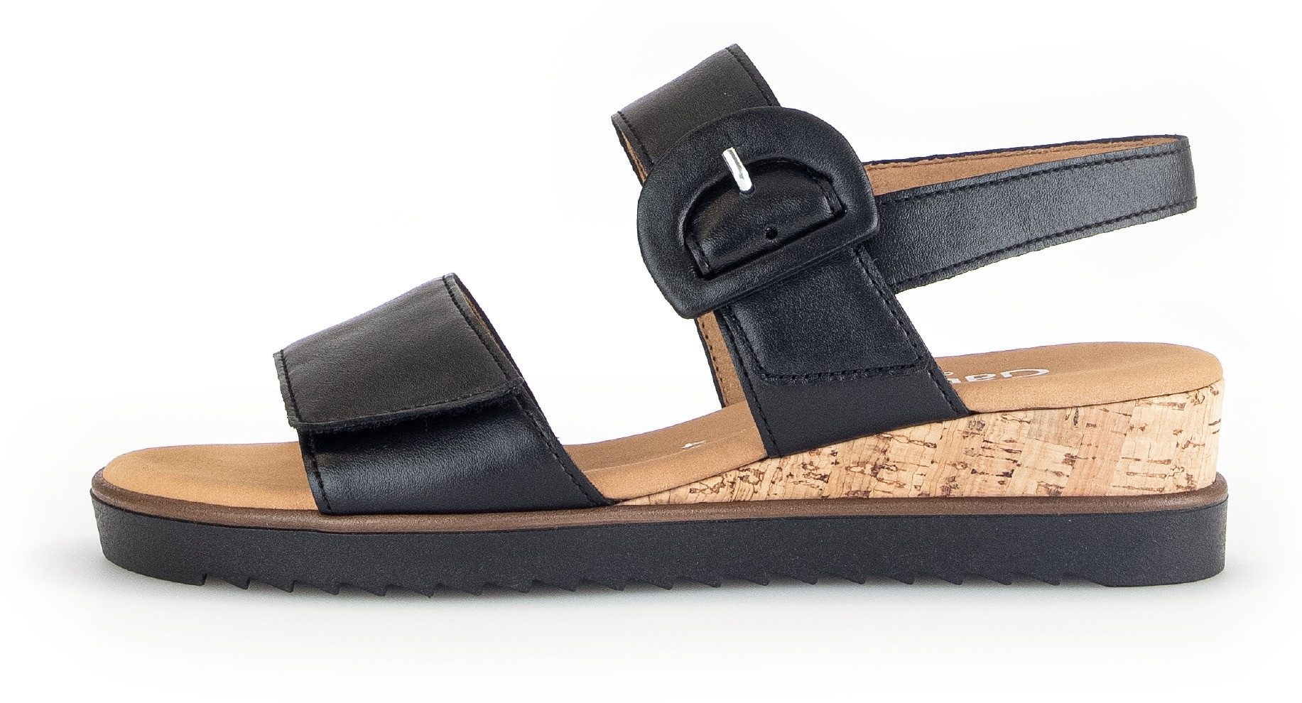 Gabor Sleehaksandaaltjes Genua , riemchensandaal, zomerschoen, comfort-schoen in breedte g (=breed)