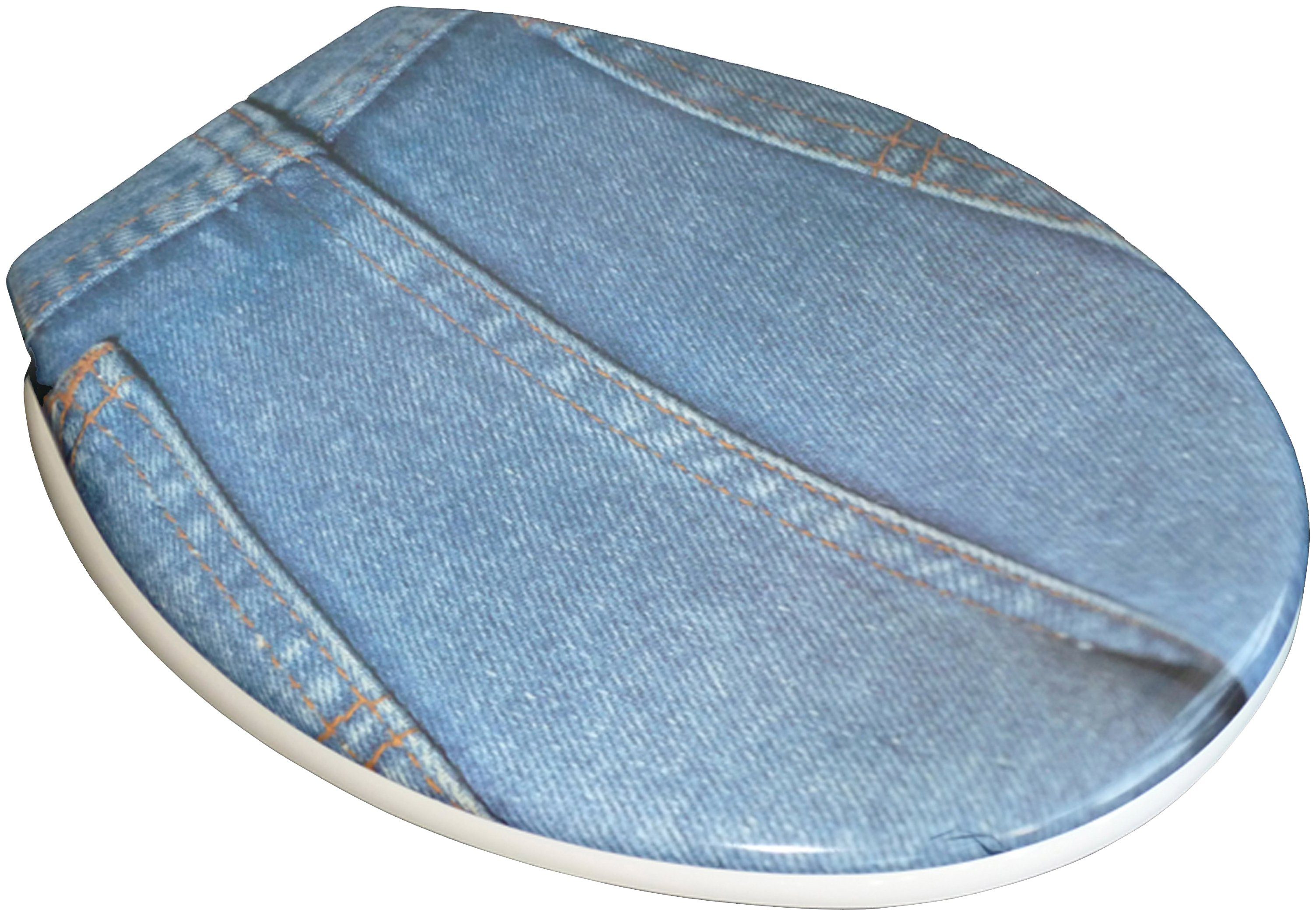 ADOB Toiletzitting Jeans zeer stabiel, universeel passend