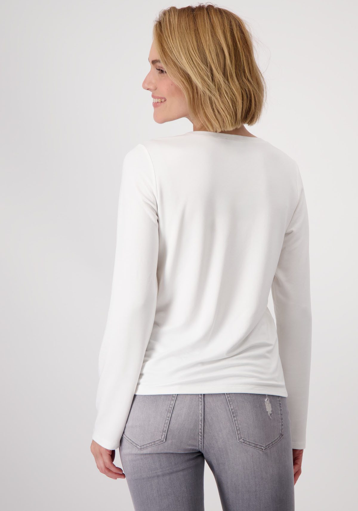 Monari Shirt met ronde hals Shirt horloge sieraad
