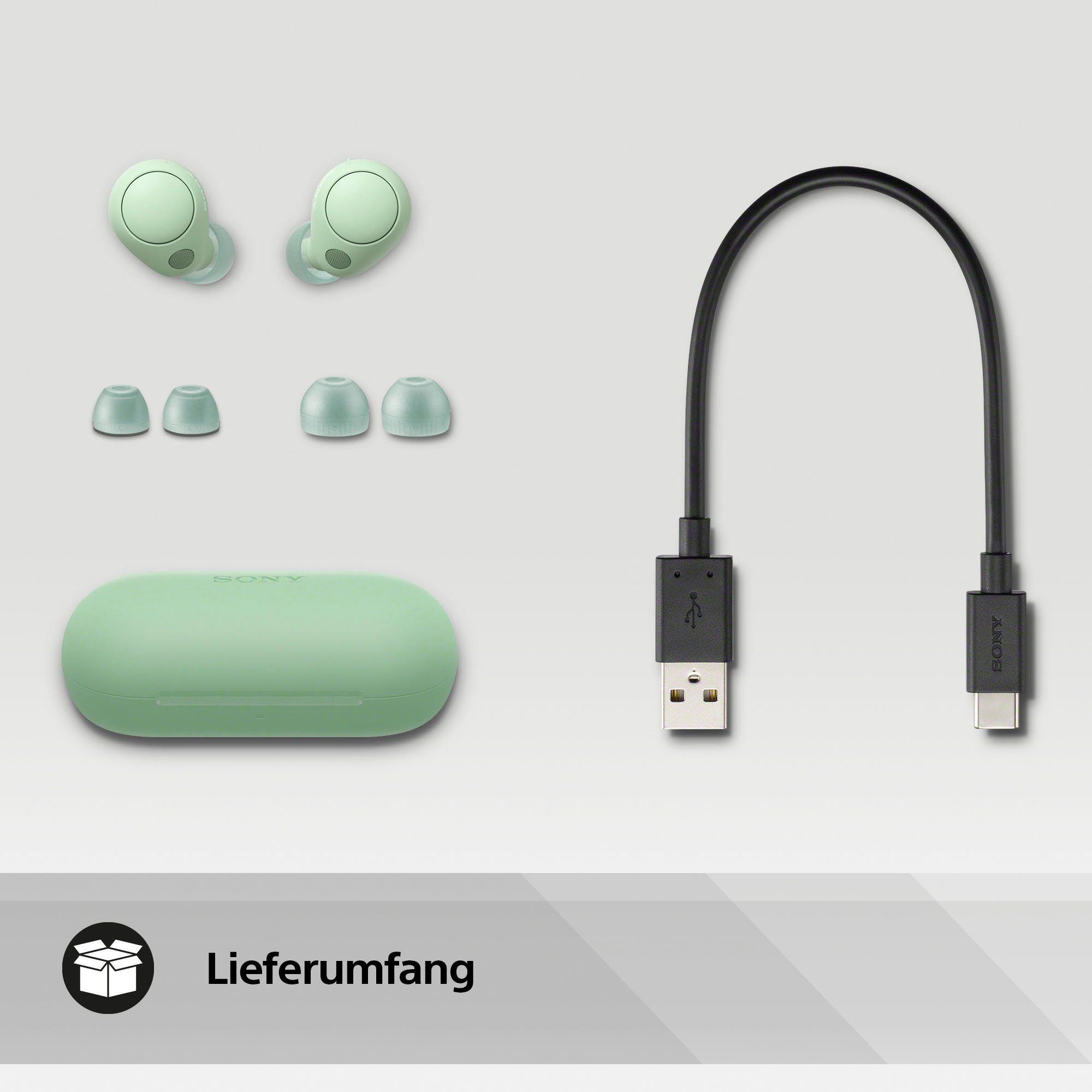 Sony In-ear-oordopjes WF-C700N tot 20 uur batterijduur, multipoint connection