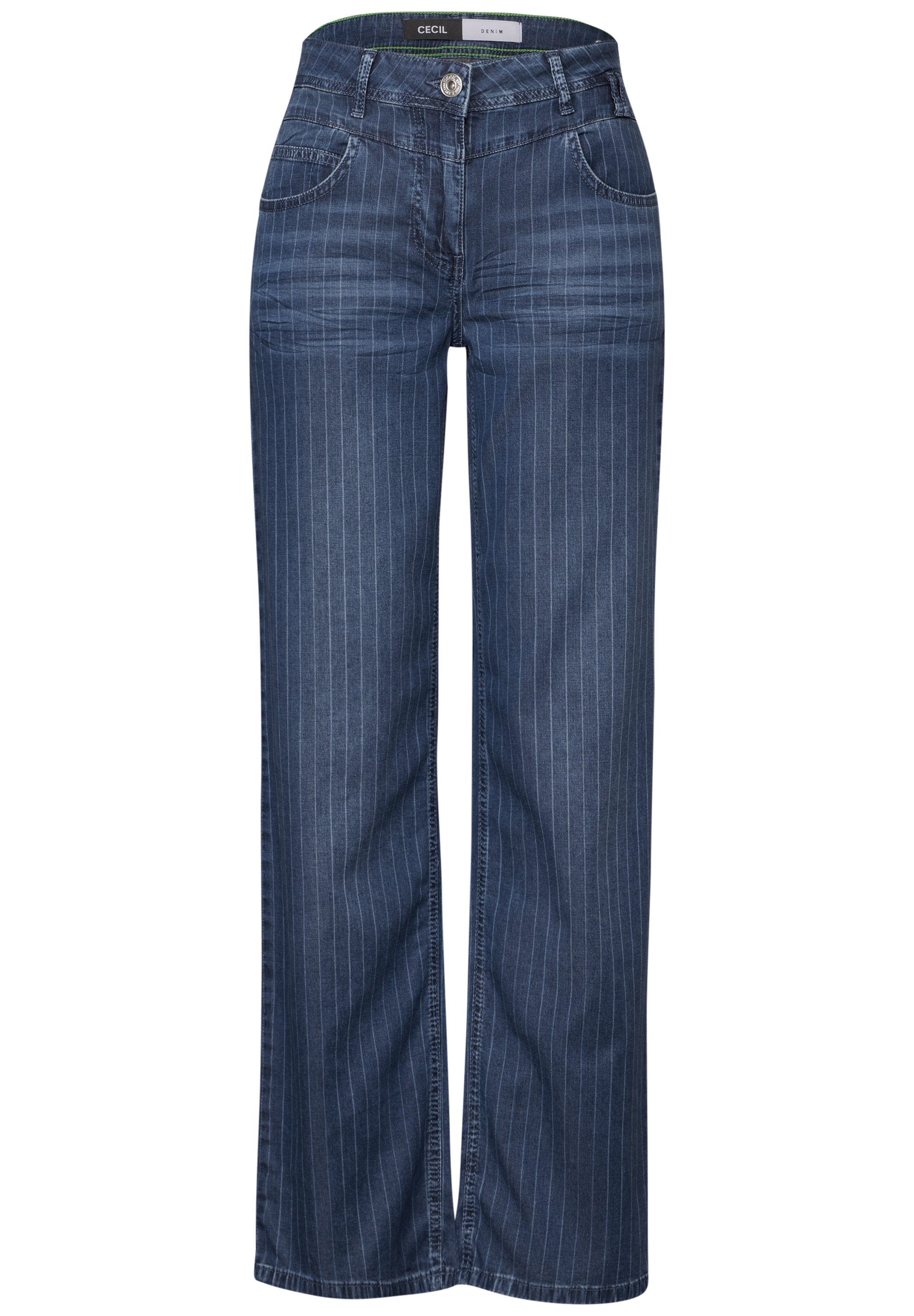 Cecil Wijde jeans Style Neele in five-pocketsstijl
