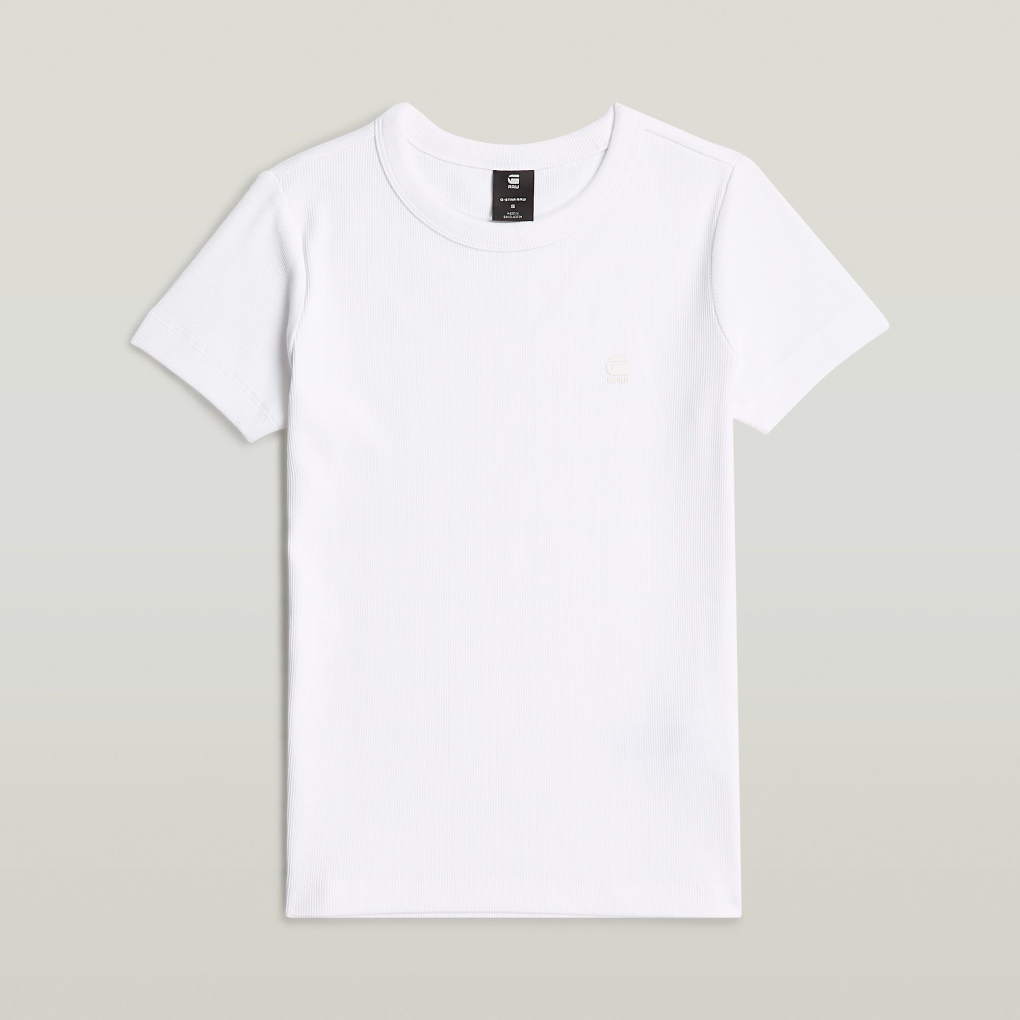 G-Star RAW T-shirt Rib Cap Sleeve