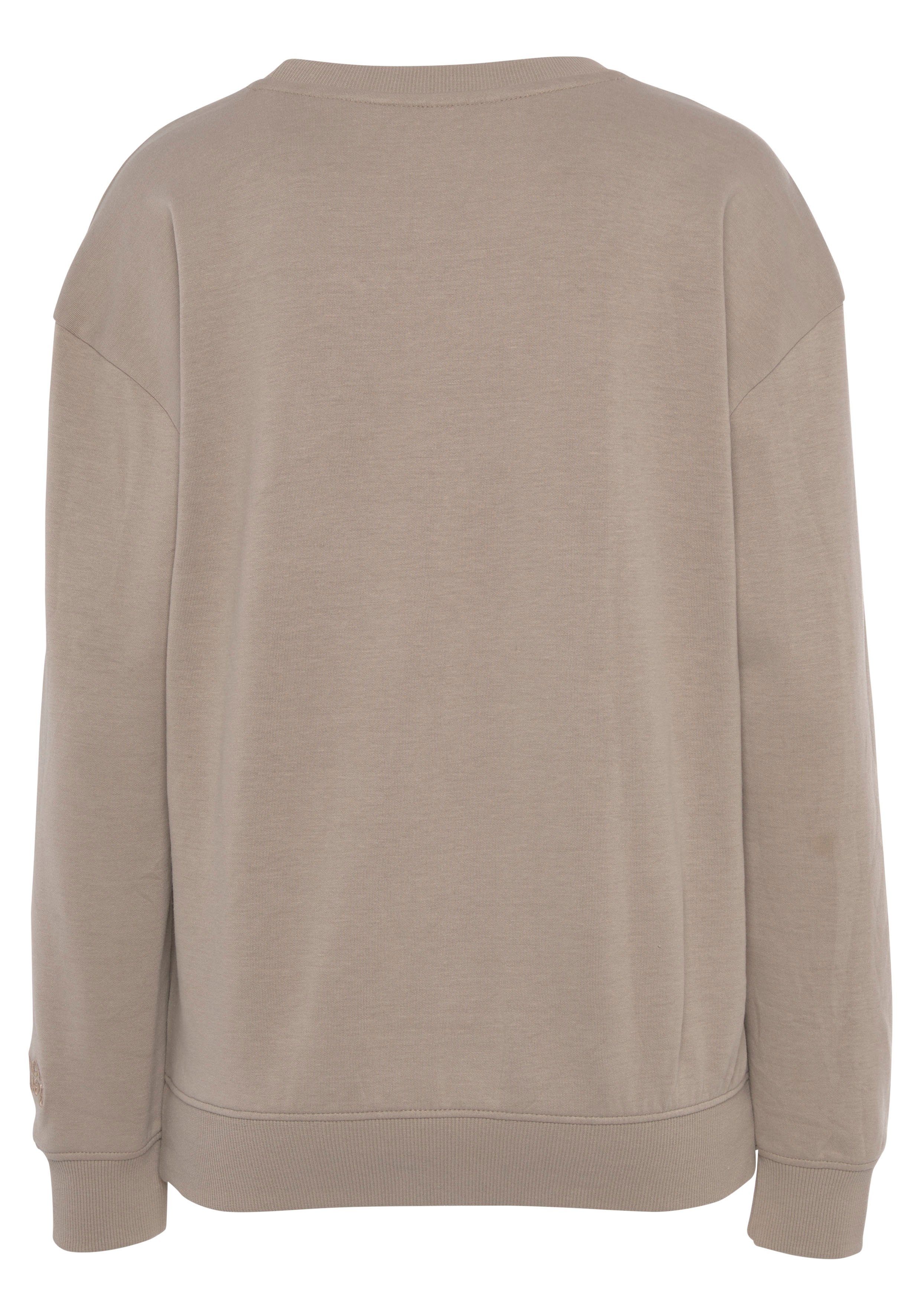 Bench. Loungewear Sweatshirt -Loungeshirt met london borduursel, loungewear