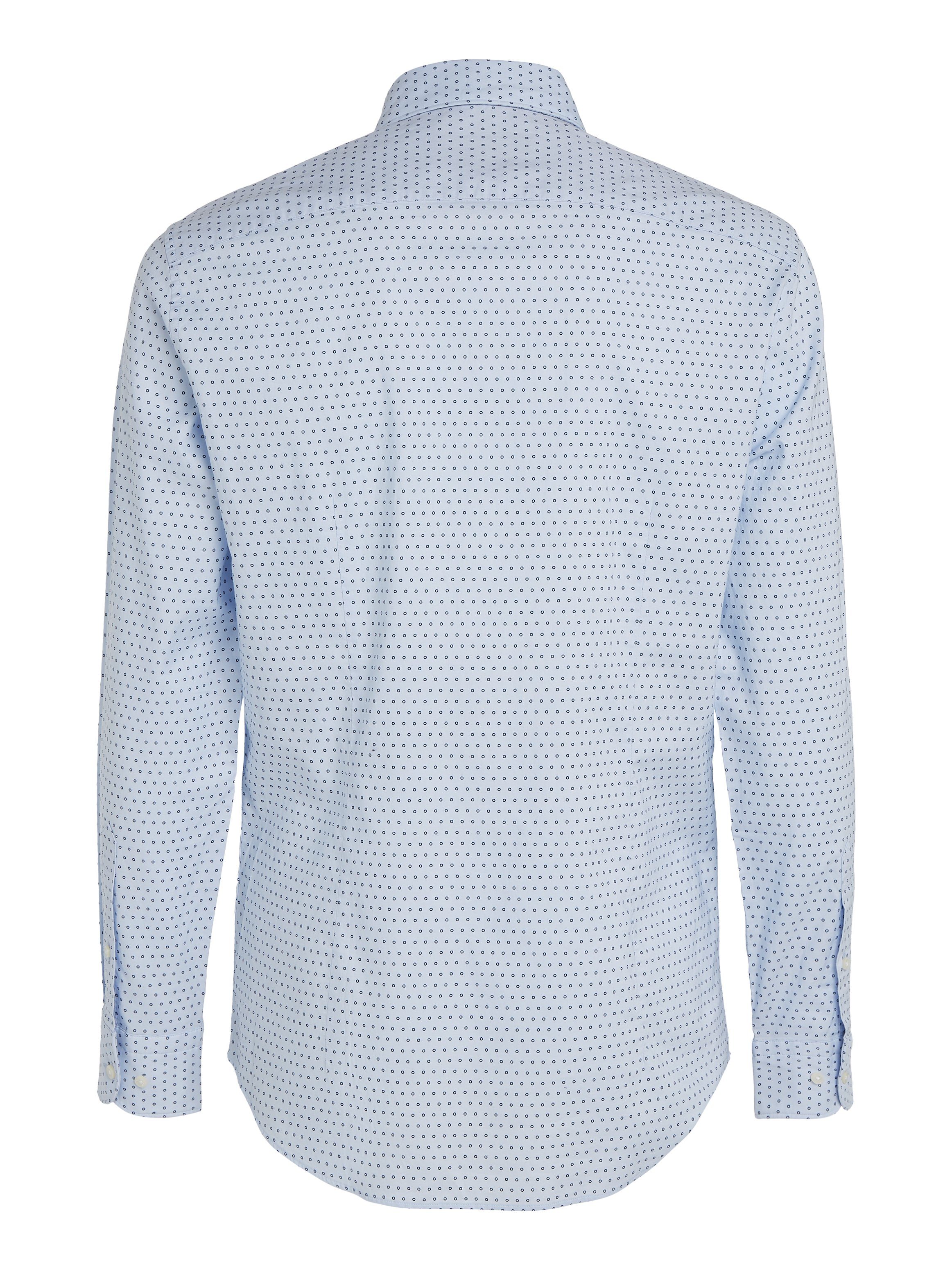 Tommy Hilfiger Businessoverhemd CL-W OXF CIRCLE PRINT SHIRT SF