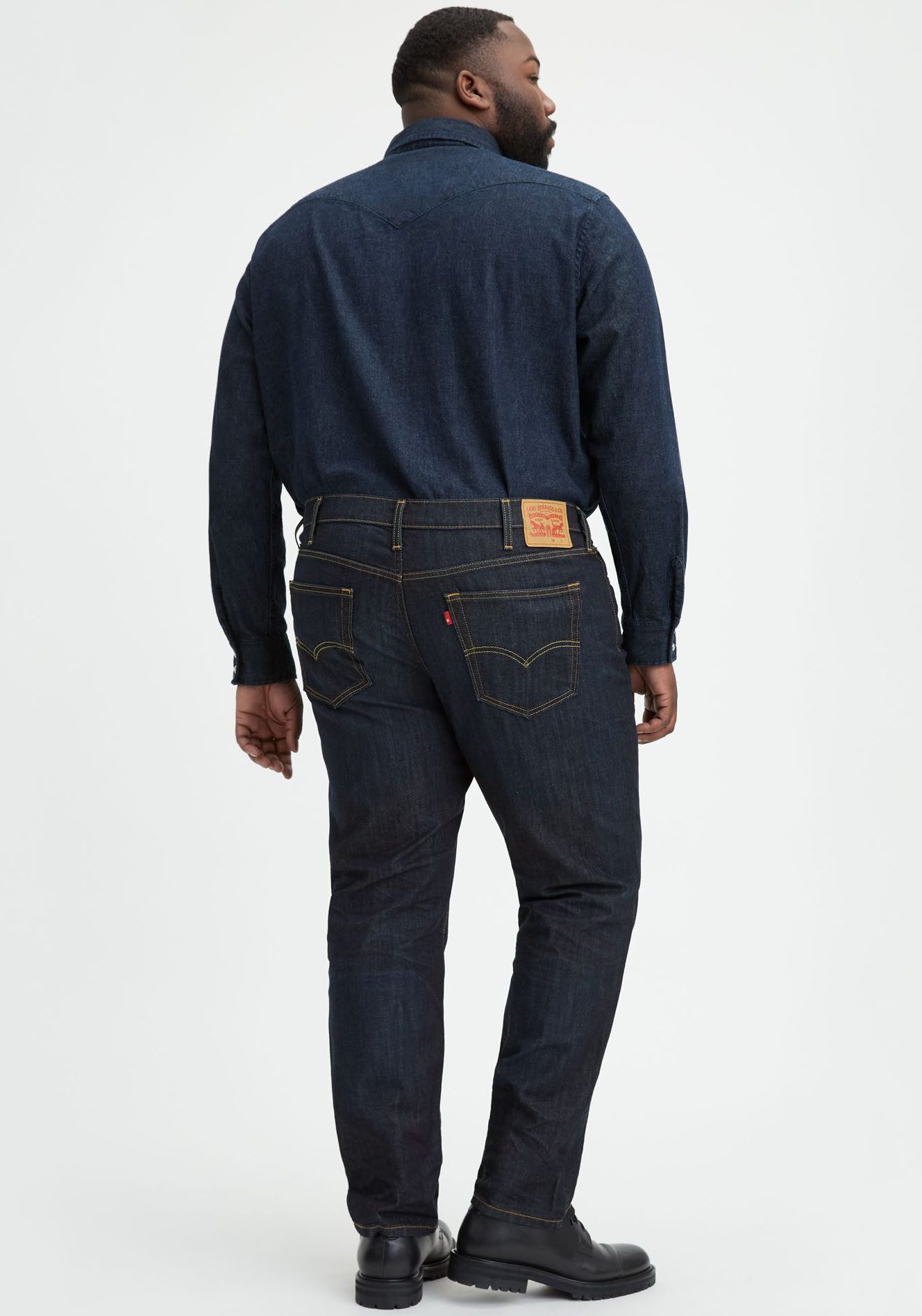 Levi's® Plus Regular fit jeans 541 TAPERED in five-pocketsstijl