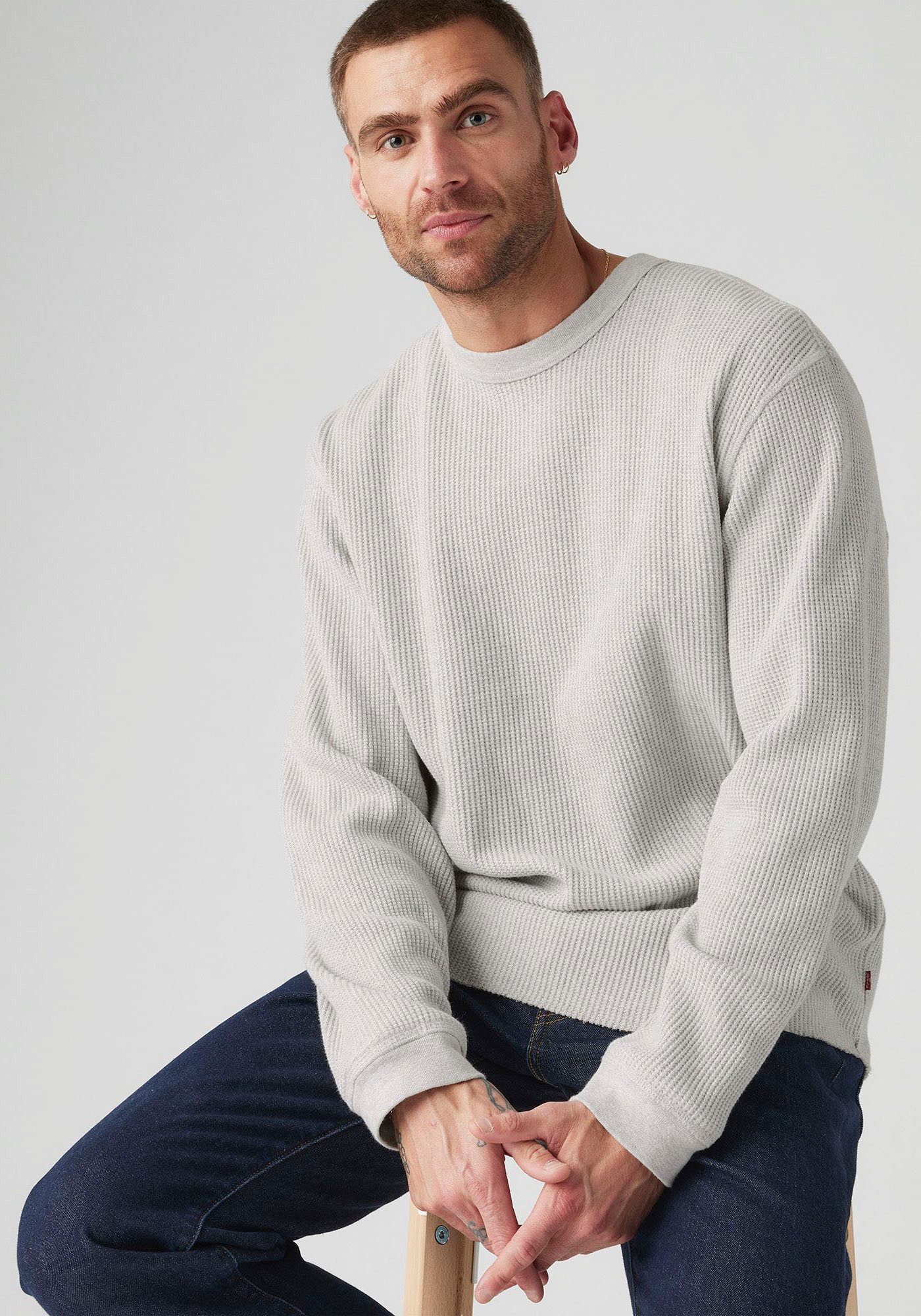 Levi's® Shirt met lange mouwen met boord