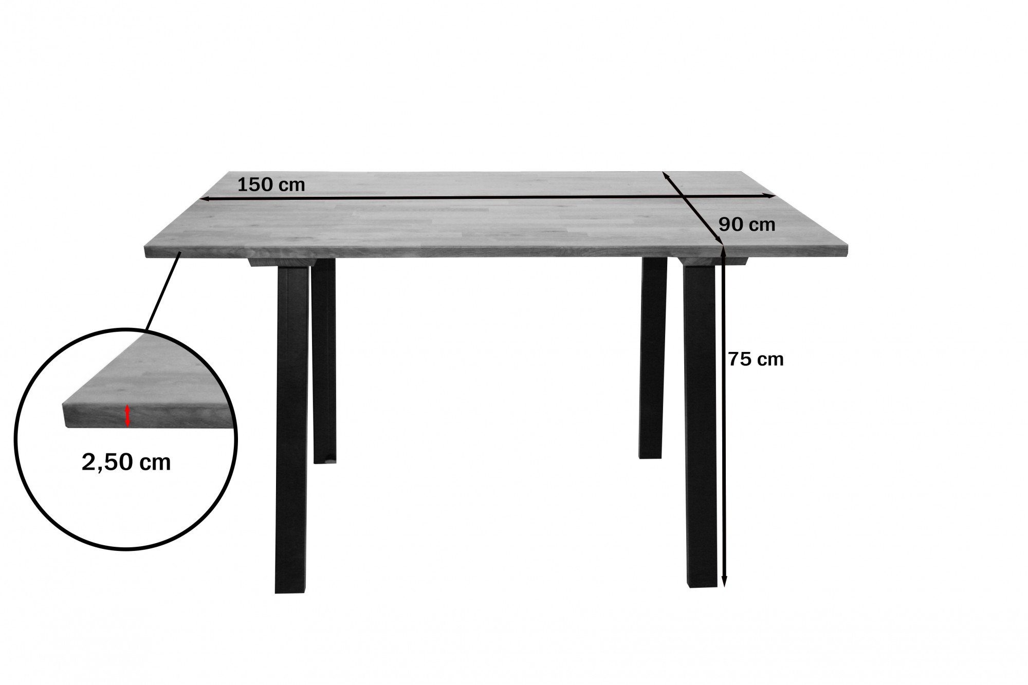 Home affaire Eettafel Noto