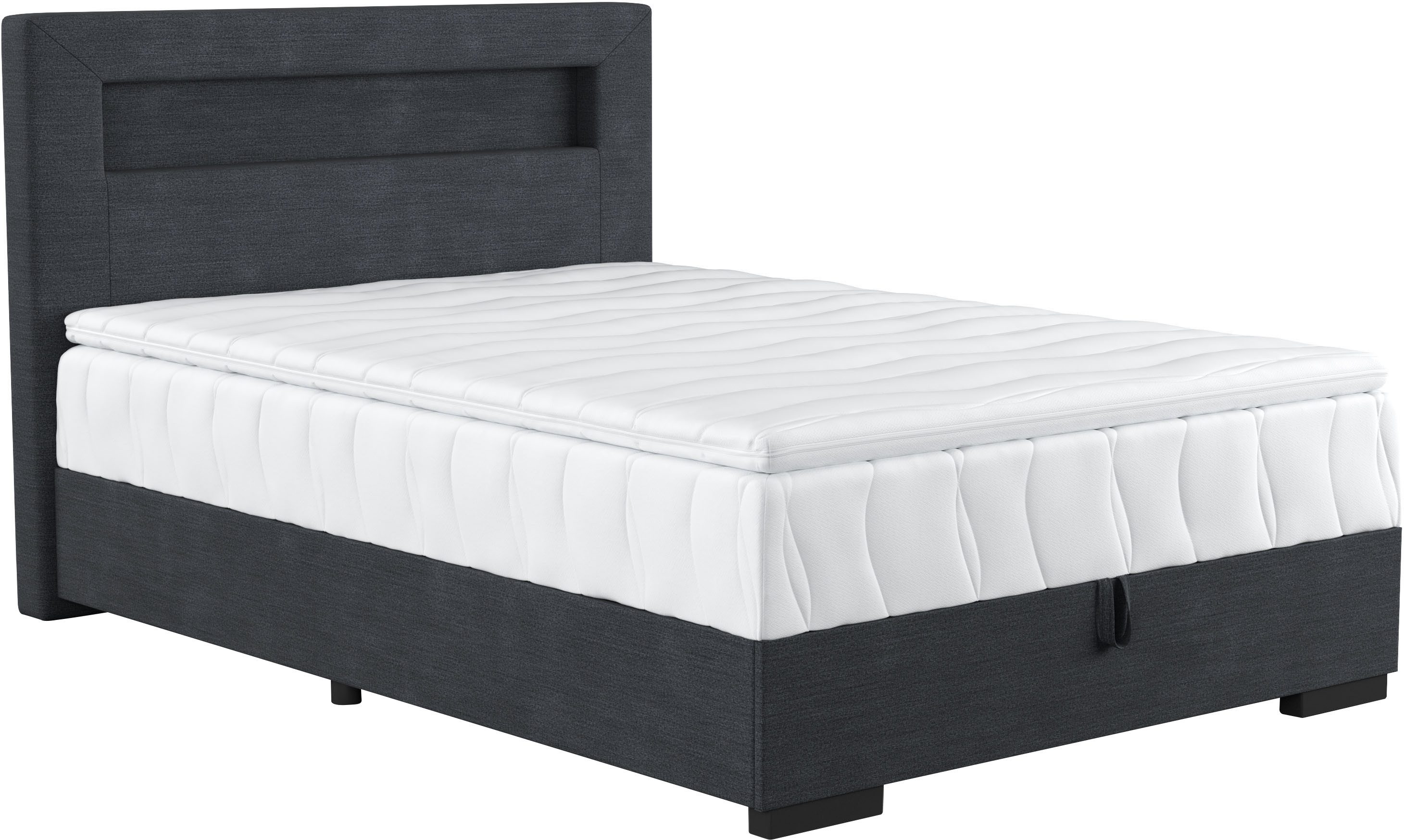 COTTA Boxspring Kelly uitgerust met led-licht, incl. bedlade