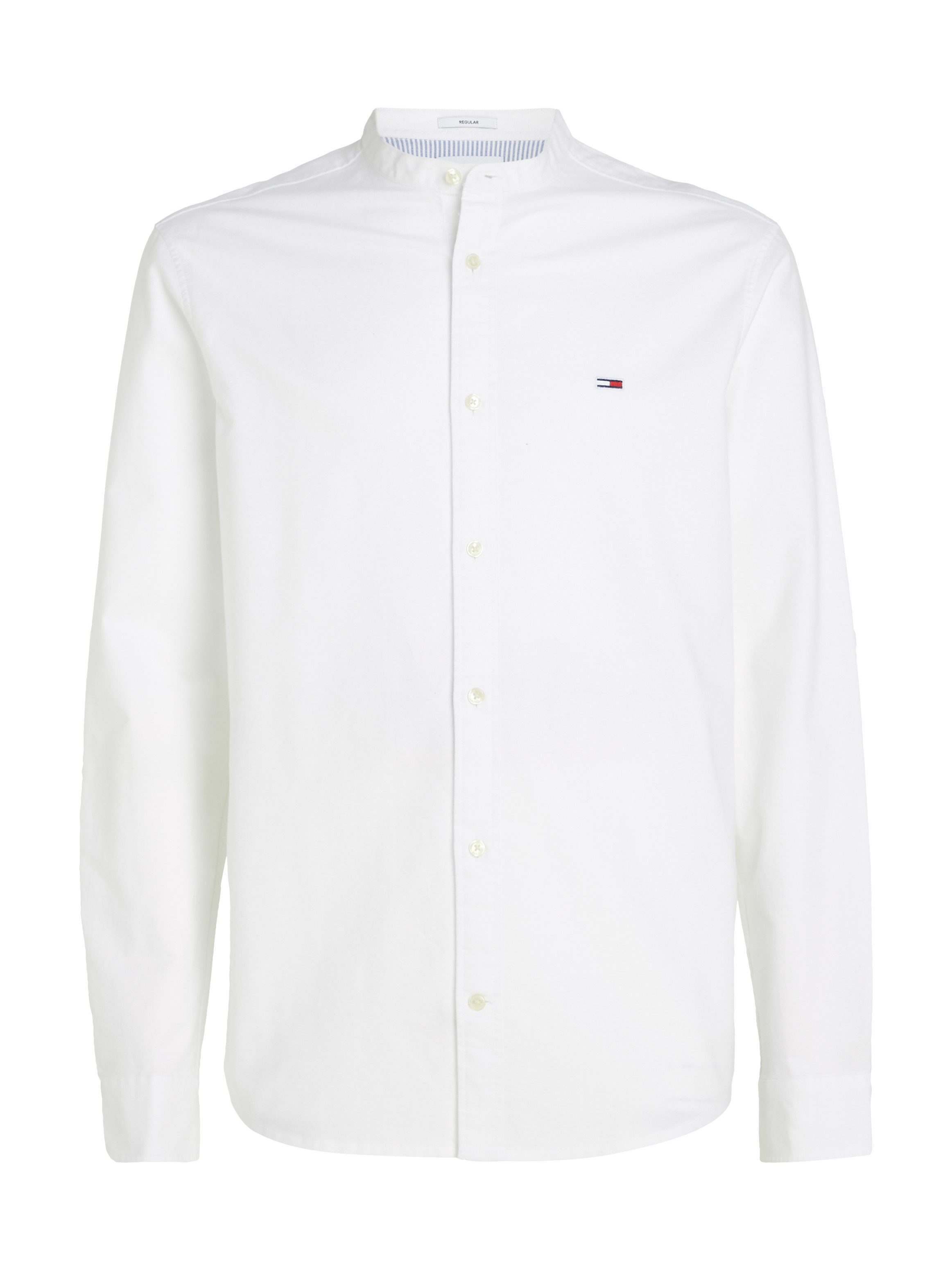 TOMMY JEANS Overhemd met lange mouwen TJM REG OXFORD MAO SHIRT