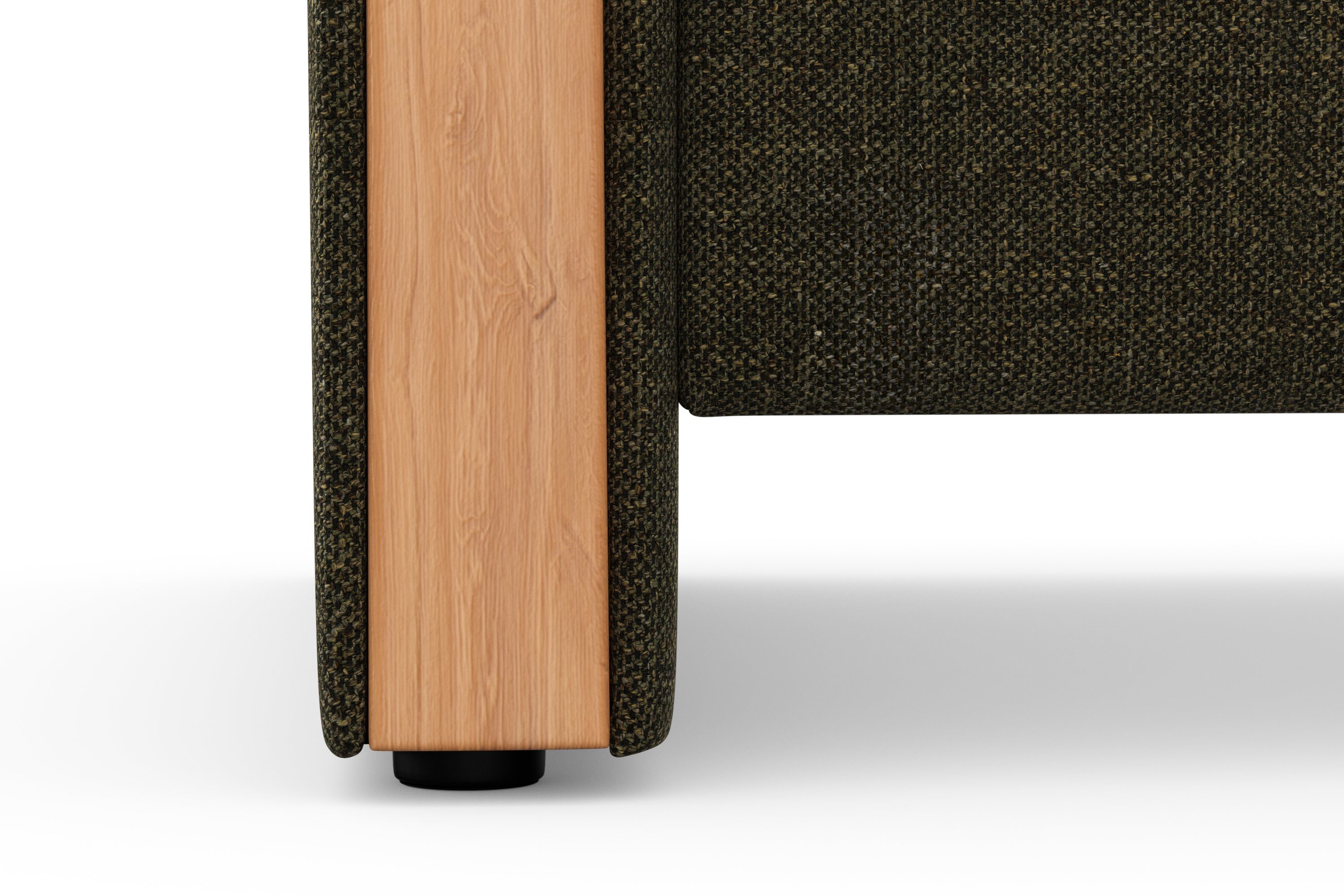 Home affaire 2-zitsbank Dangast Verstelbare hoofdsteun, houten frontlijsten, naar keuze ook in Easy clean bekleding