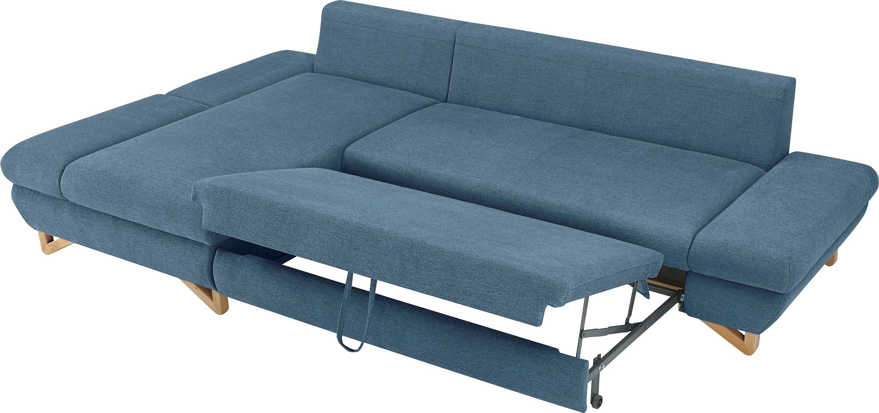 INOSIGN Slaapbank City/Giron comfortabele slaapbank (ligoppervlak 245 x 138 cm) en bedlade
