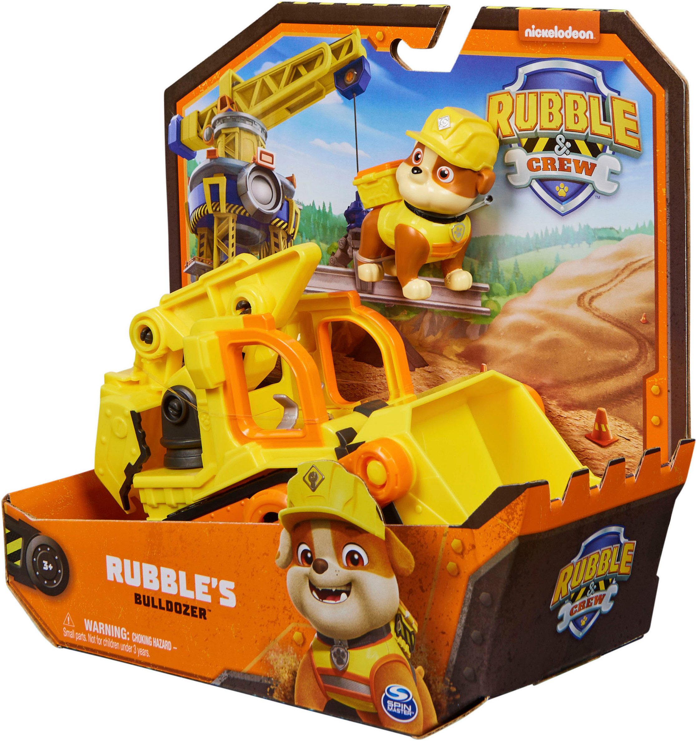 Spin Master Speelgoedauto Rubble & Crew - Core Vehicle Solid Rubble