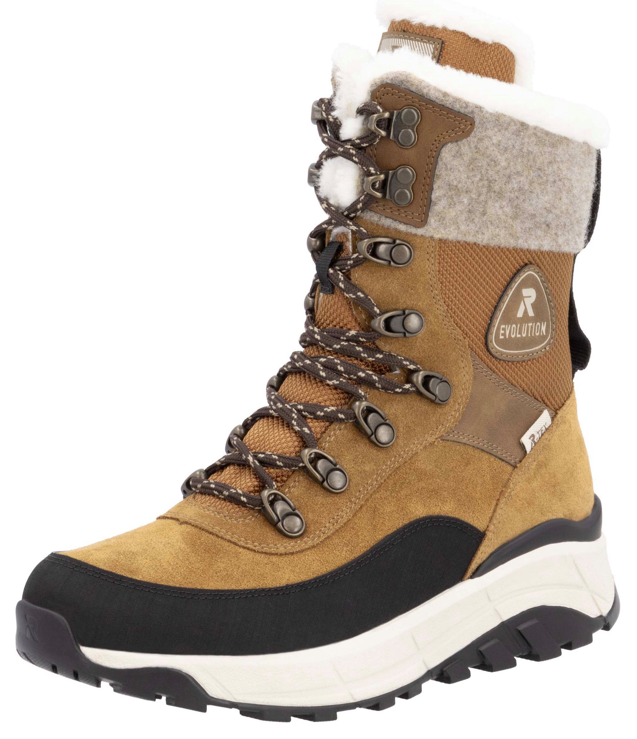 Rieker EVOLUTION Winterlaarzen snow boots, outdoor ankle boots, tex equipment, fiber grip sole