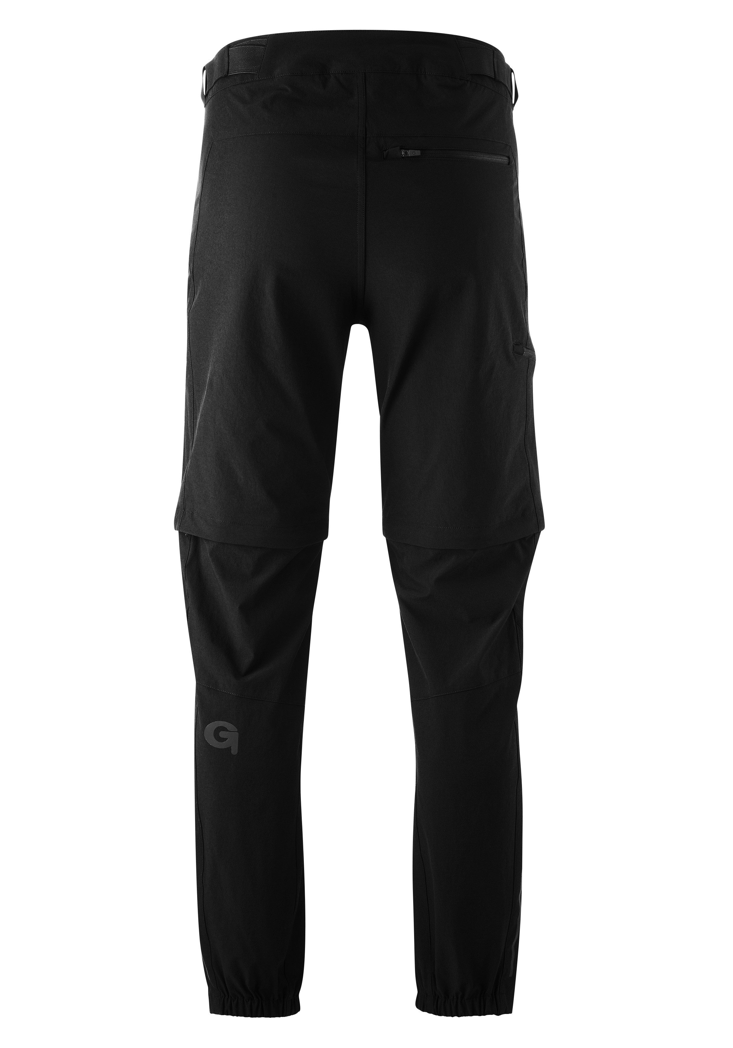 Gonso Fietsbroek DEGNO Heren zip-off fietspants, waterafstotend, 4 zakken, afritsbare benen